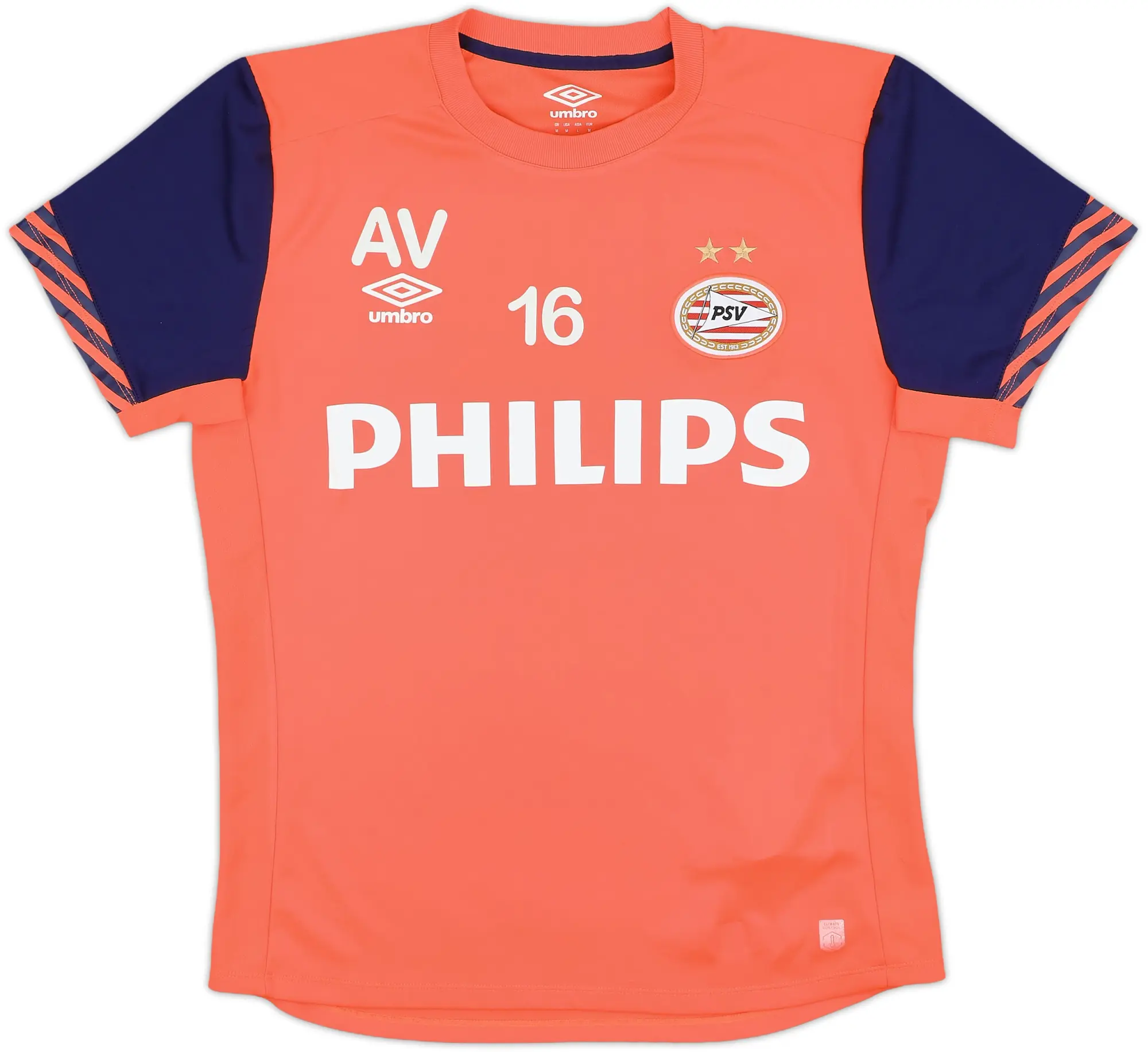 2014-15 PSV Women&#039;s Academy Player Issue Umbro Training Shirt #16 - 8/10 - (M)