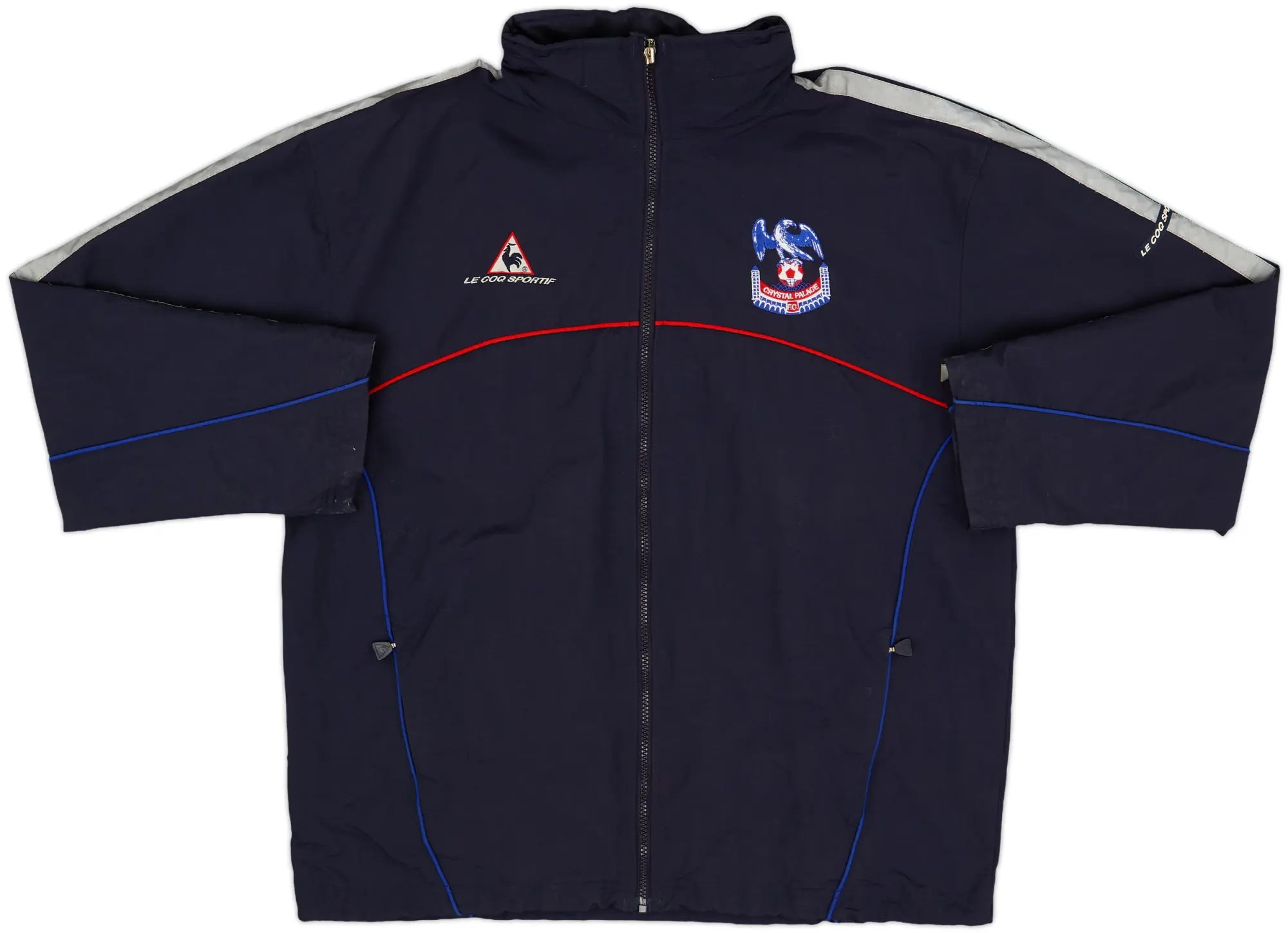 2001-03 Crystal Palace Le Coq Sportif Padded Bench Coat - 8/10 - (XL)