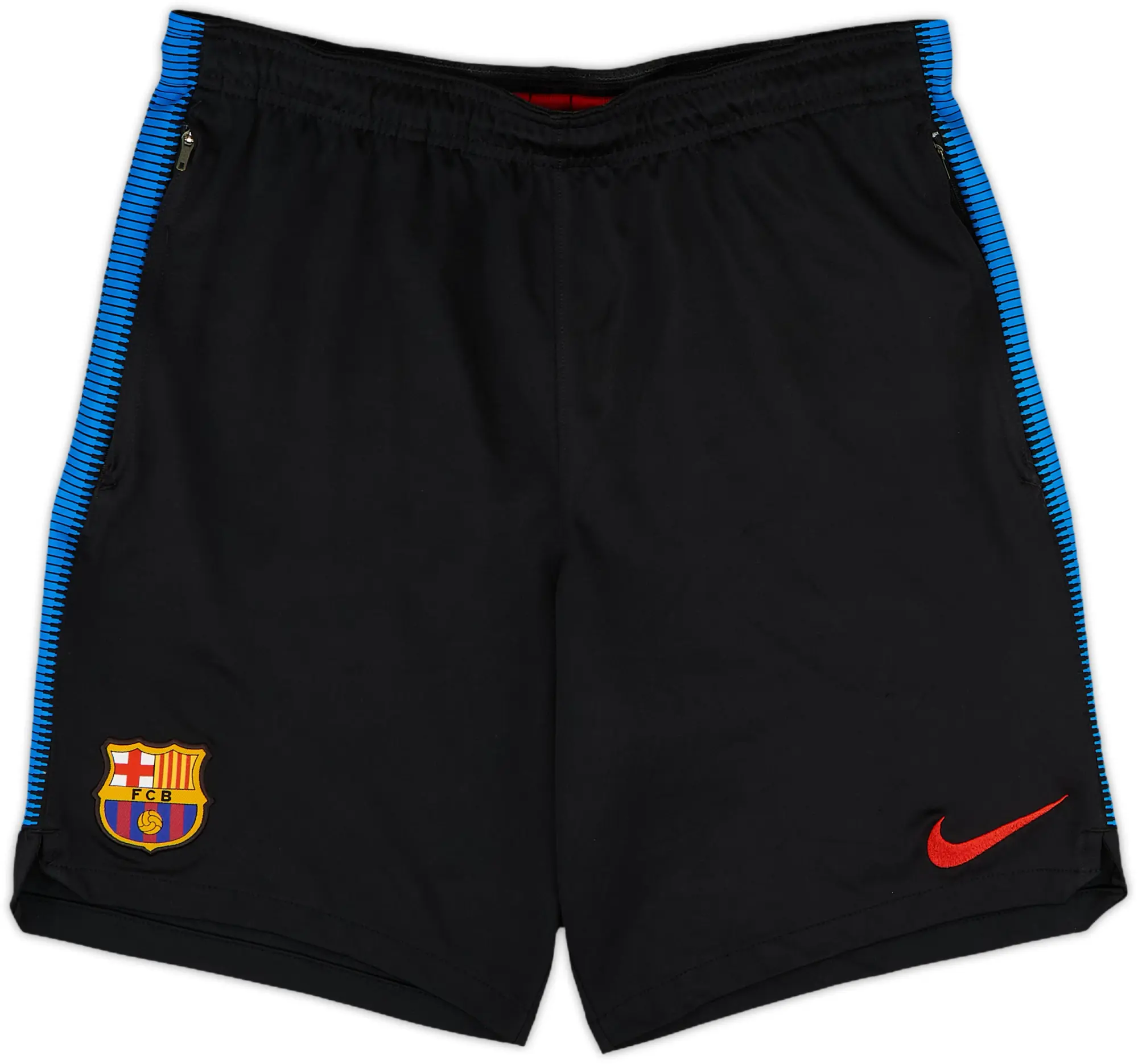 2017-18 Barcelona Home Shorts - 9/10 - (L)