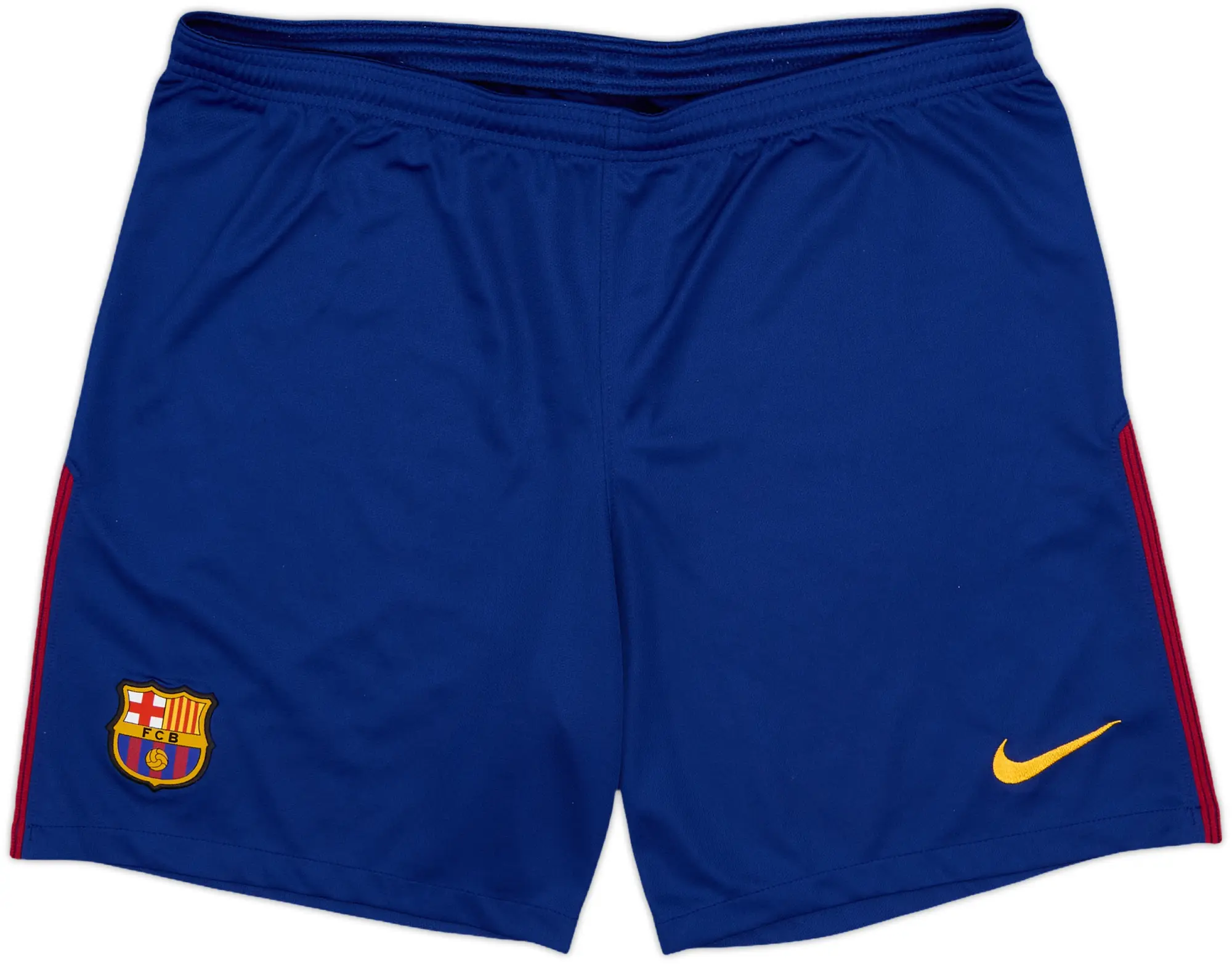 2017-18 Barcelona Home Shorts - 9/10 - (L)