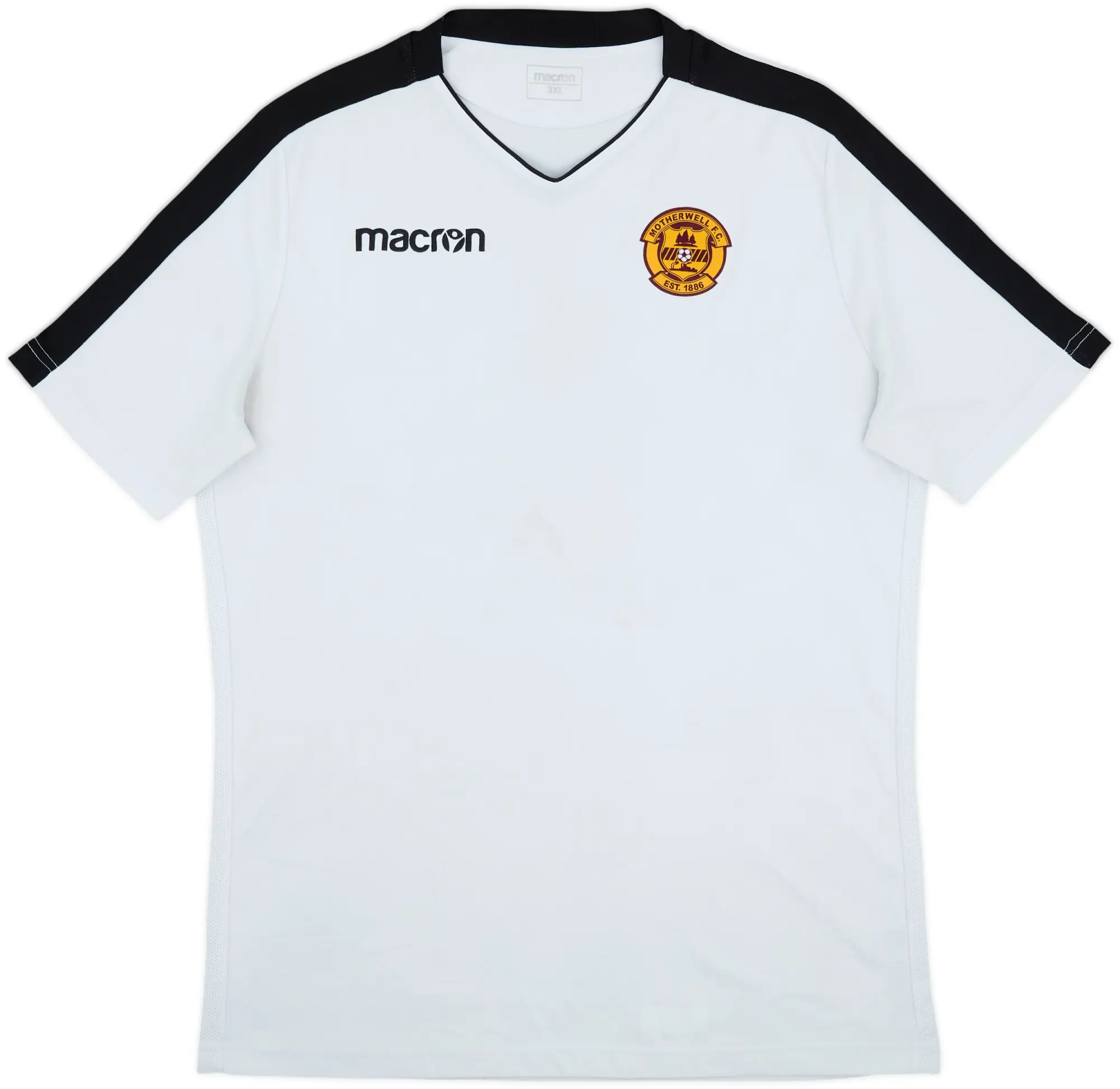 Macron Motherwell Mens SS Home Shirt 2015/16