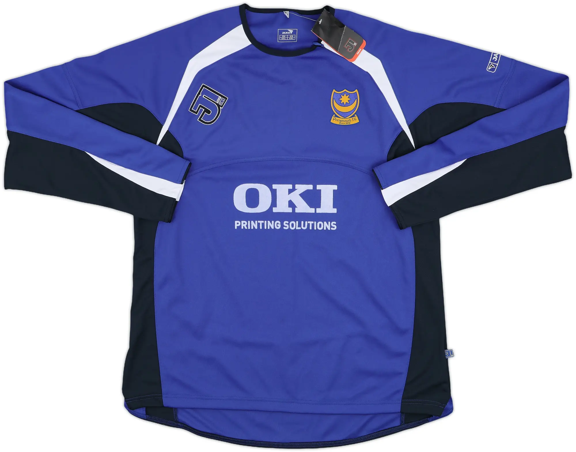 2005-06 Portsmouth Jako 1/4 Zip Drill Top (XXL)