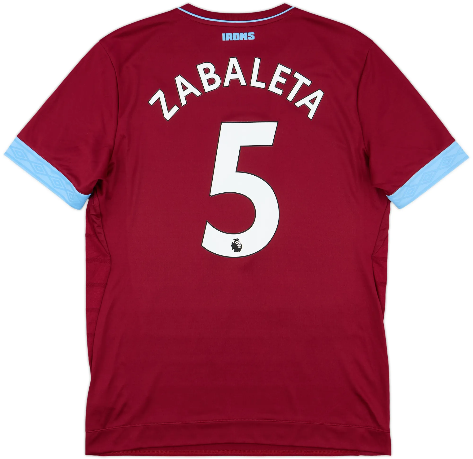 Umbro West Ham United Mens SS Home Shirt 2018/19