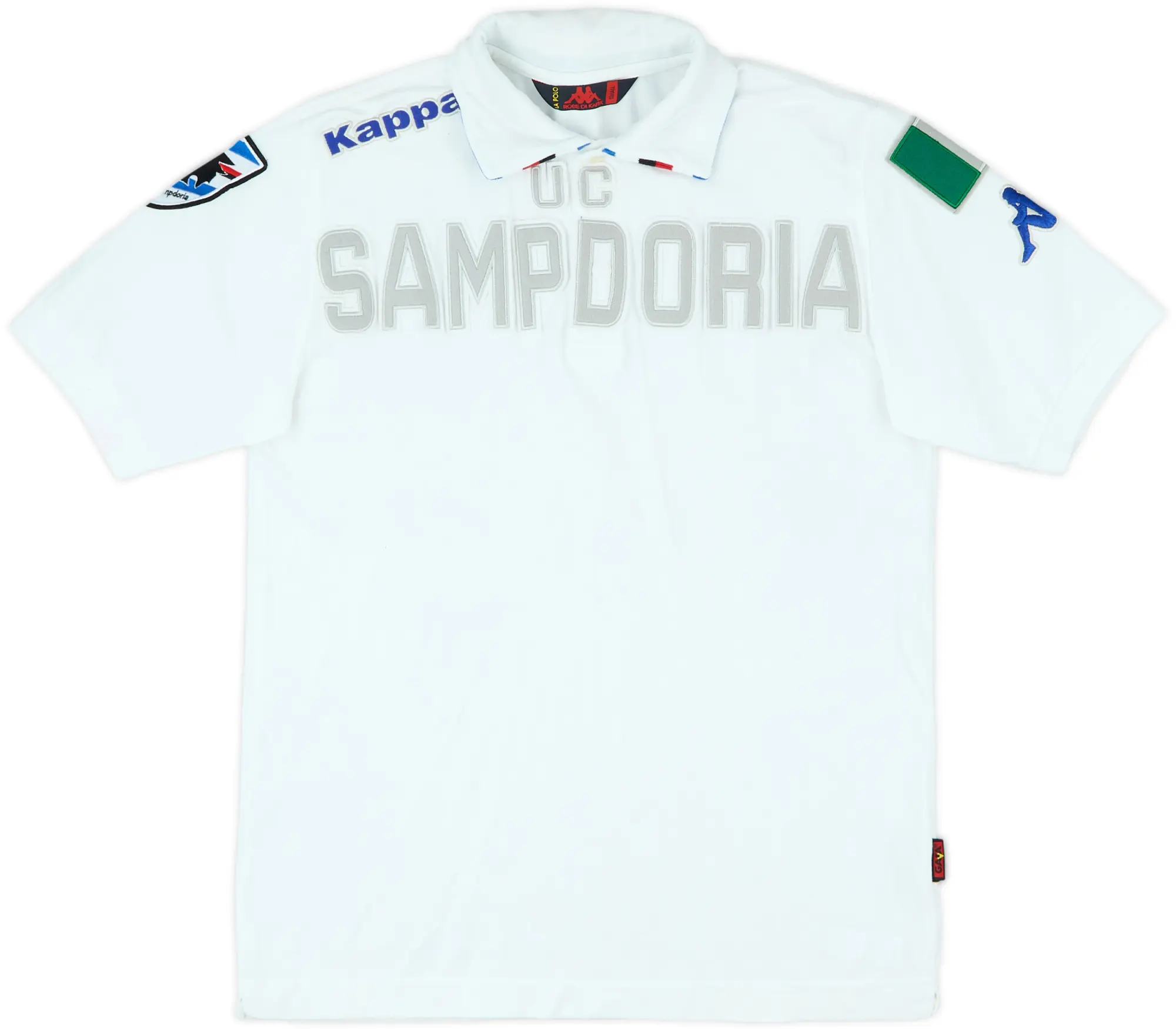 2008-09 Sampdoria Kappa Polo Shirt - 8/10 - (S)