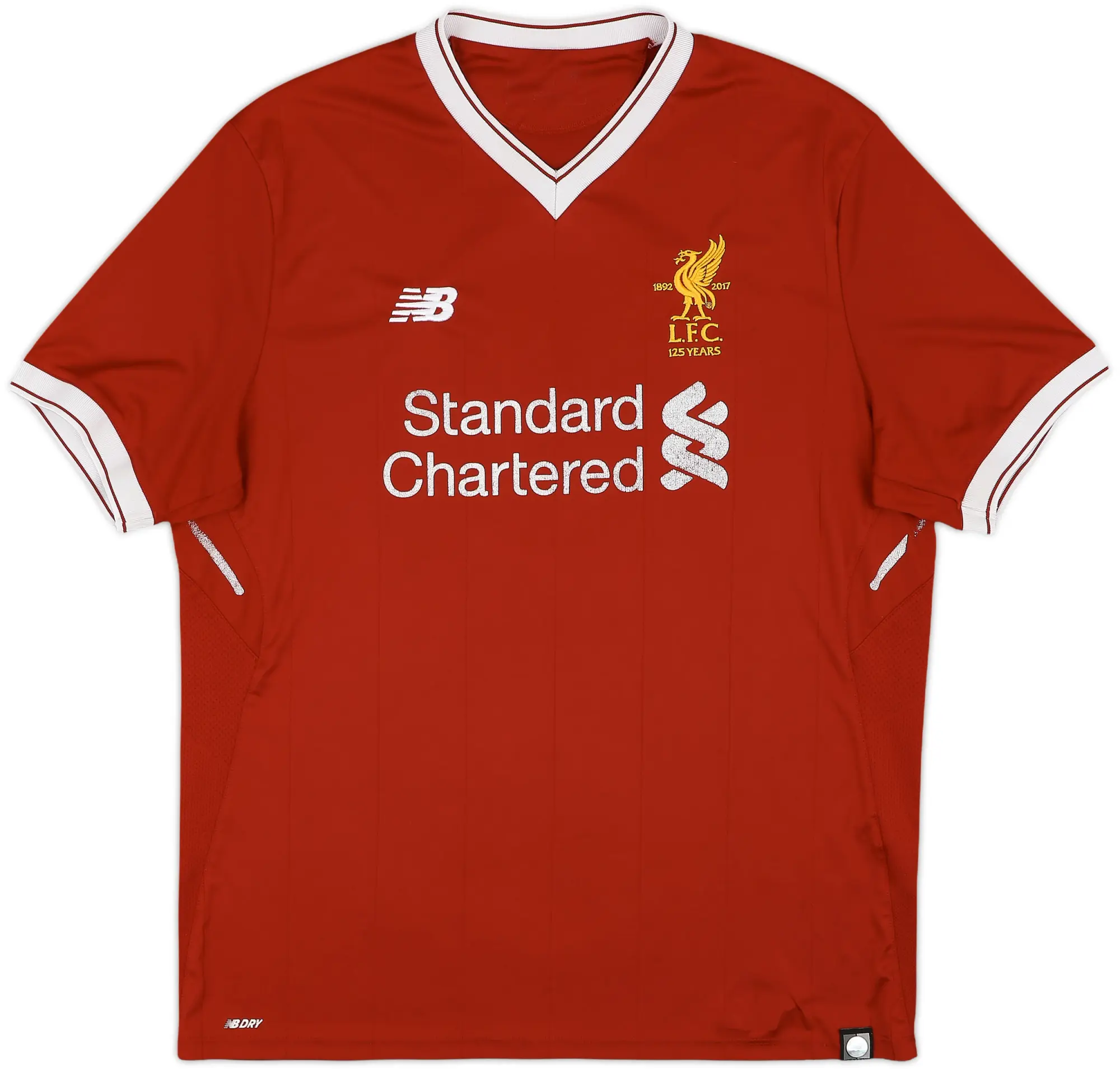 2017-18 Liverpool 125 Years Home Shirt - 5/10 - (L)
