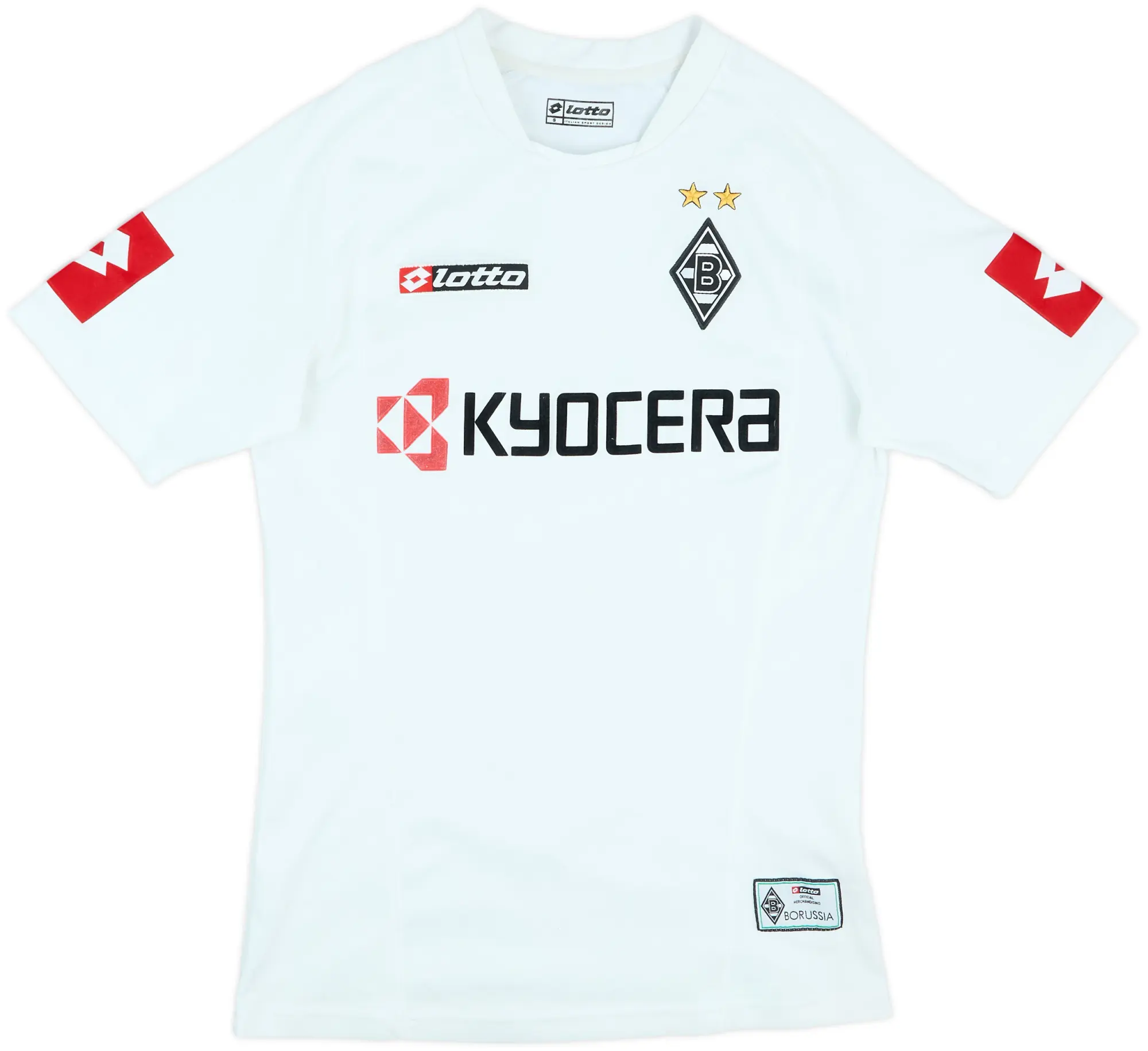 Lotto Borussia Monchengladbach Mens SS Home Shirt 2005/06