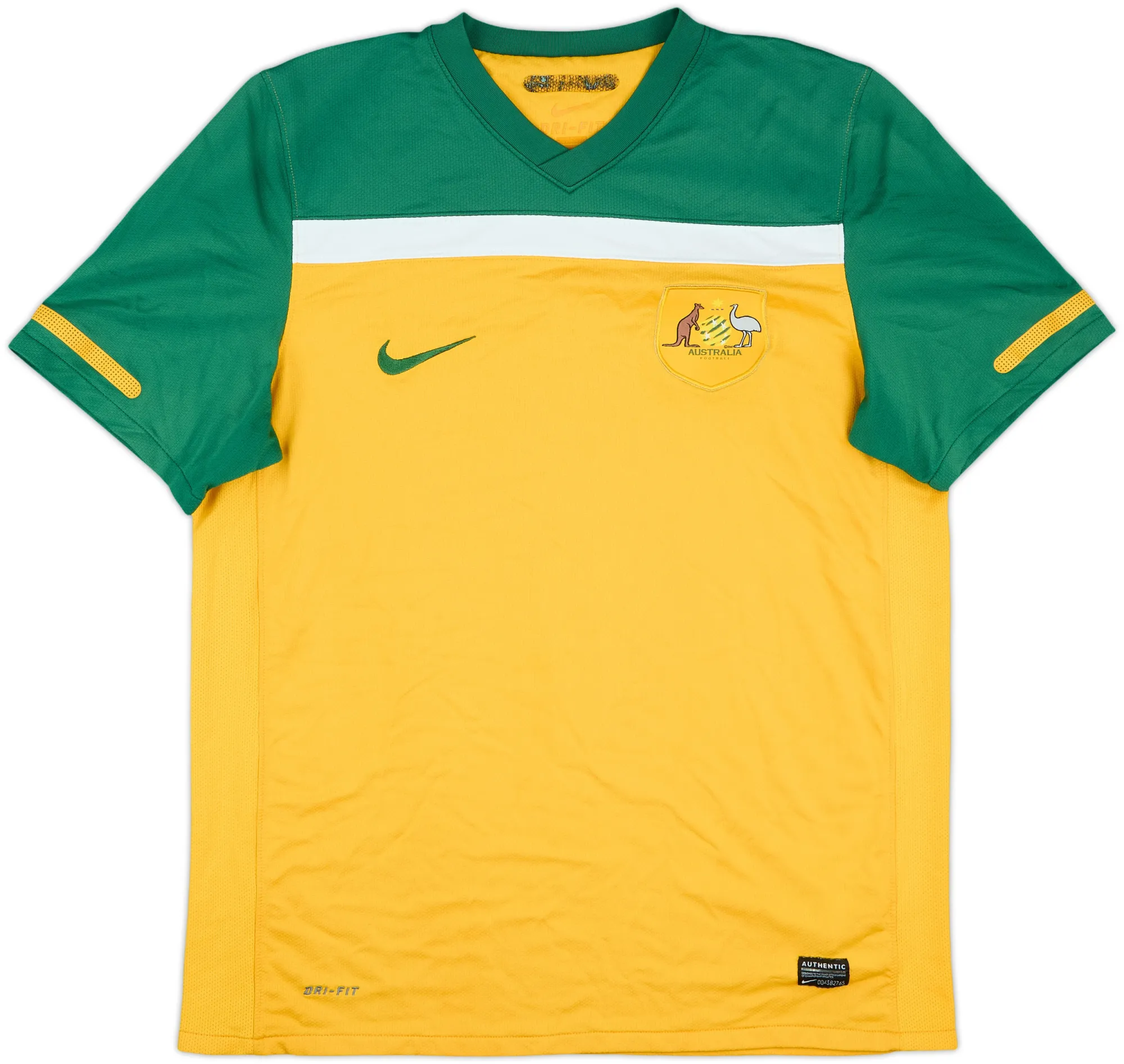 Nike Australia Mens SS Home Shirt 2010