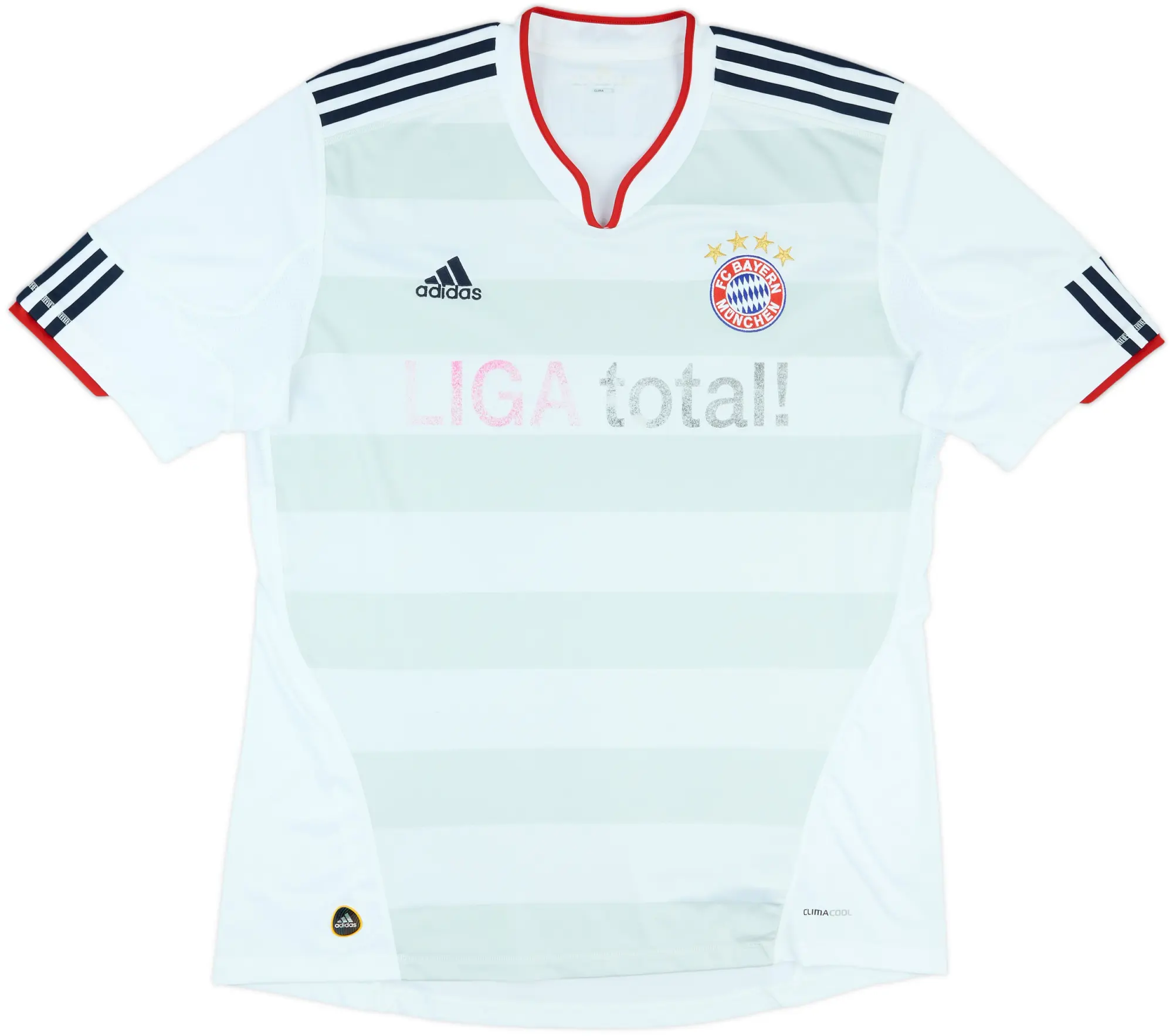 adidas Bayern Munich Mens SS Away Shirt 2010/11