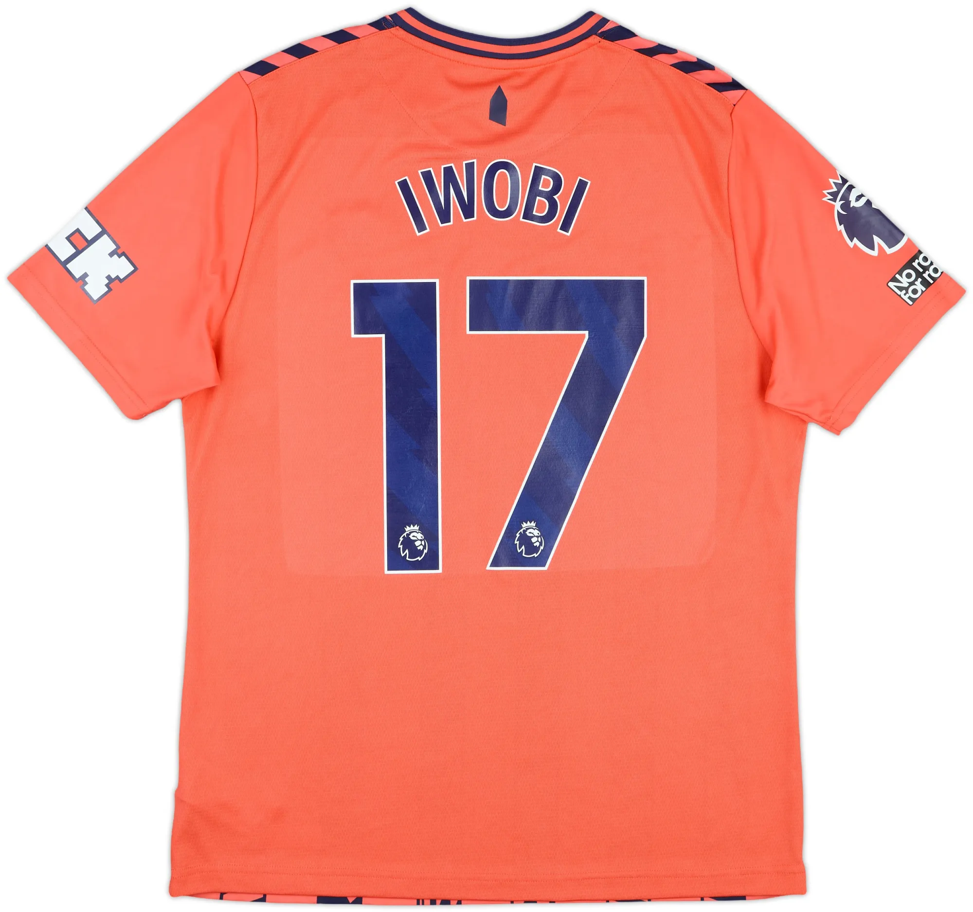 Hummel Everton Mens SS Player Issue Away Shirt 2023/24