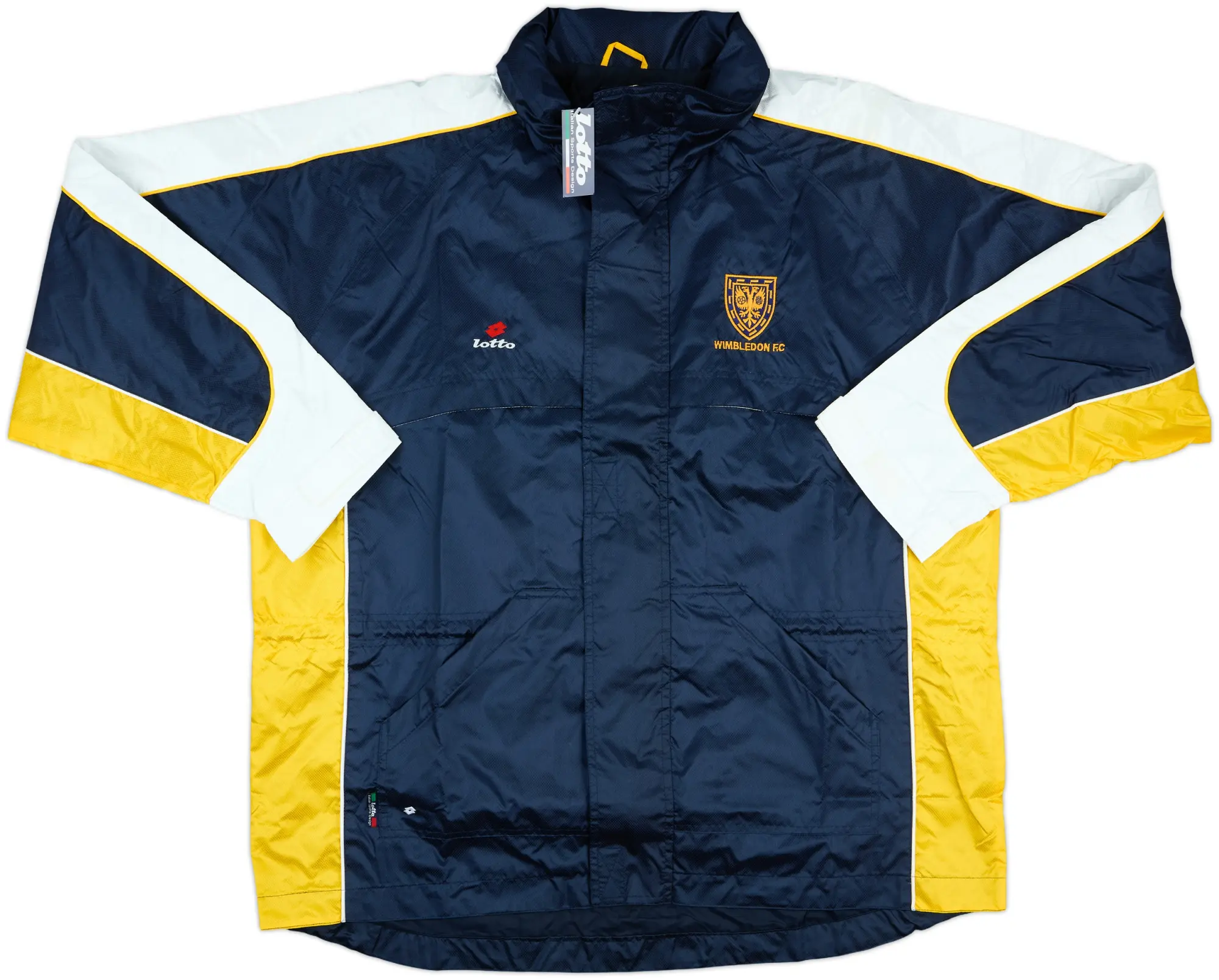 1998-00 Wimbledon Lotto Hooded Rain Jacket (XL)