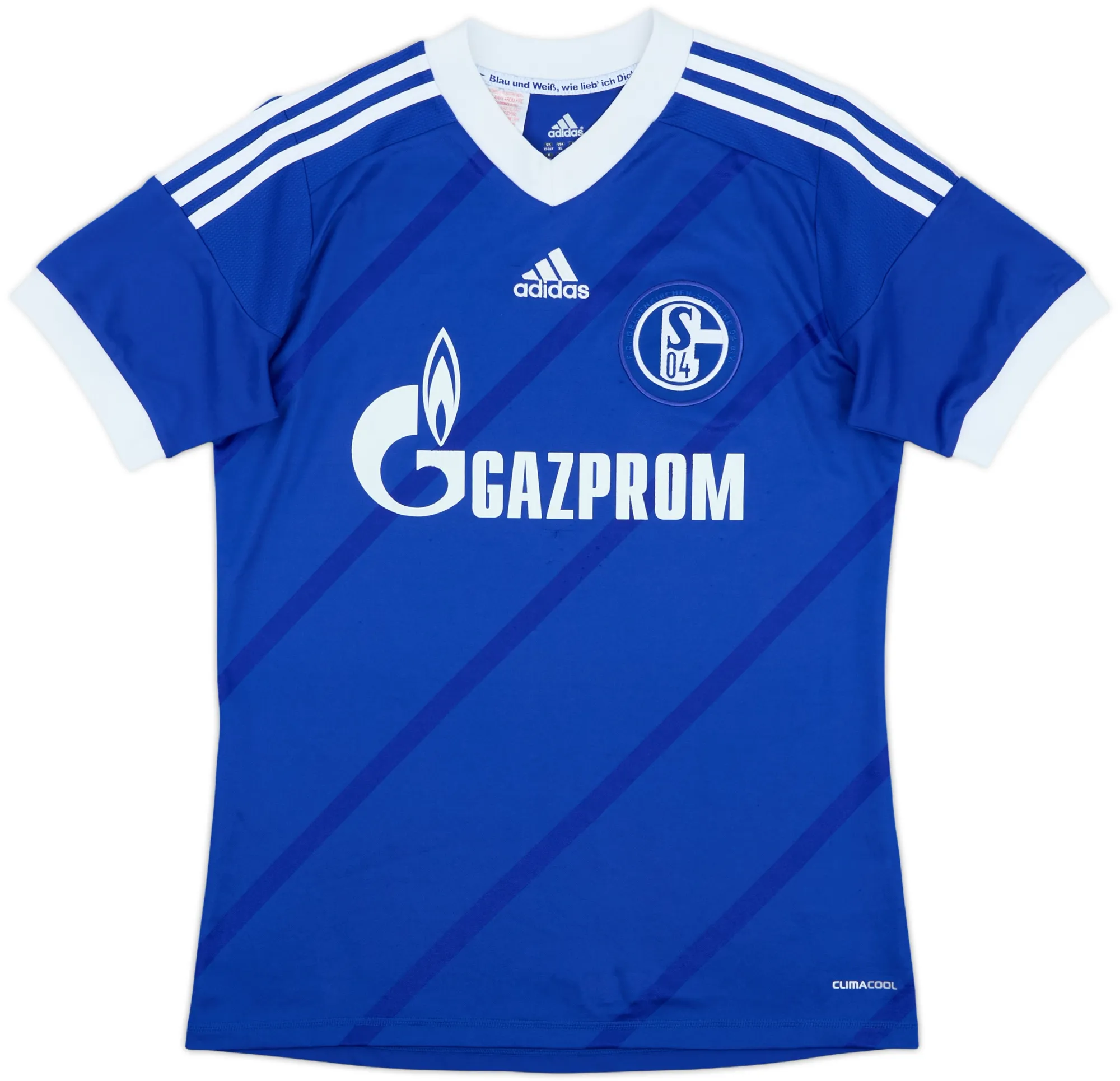 adidas Schalke 04 Boys SS Home Shirt 2012/14