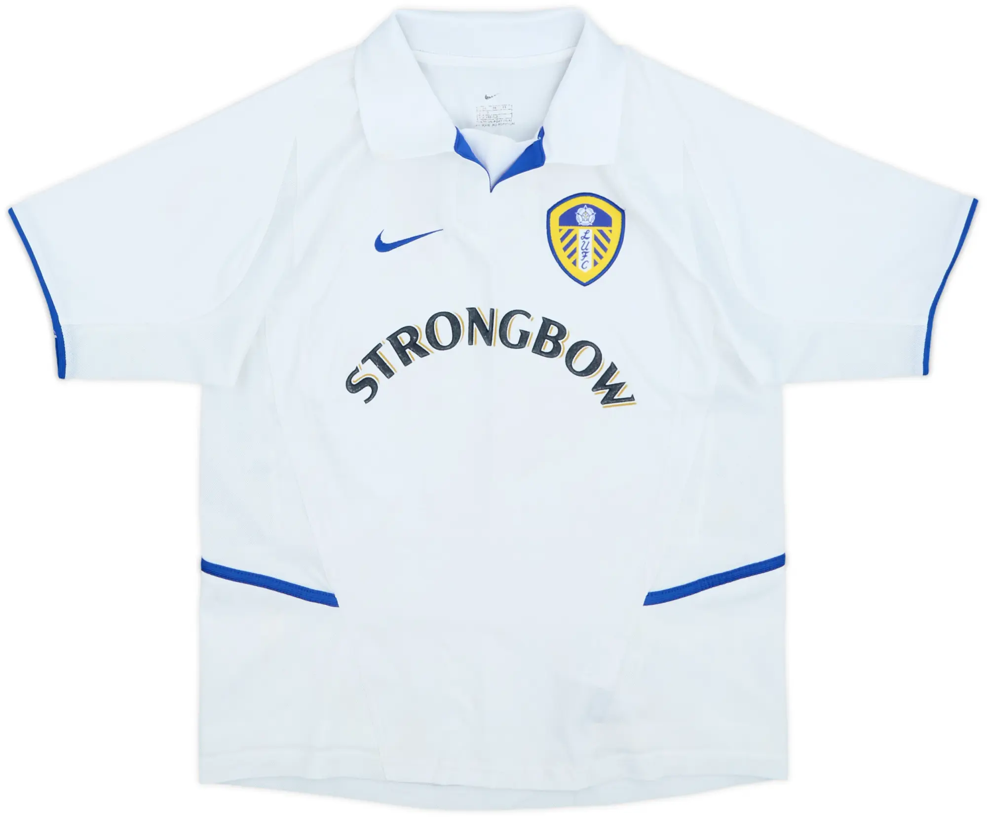 2002-03 Leeds United Home Shirt - 7/10 - (M.Boys)