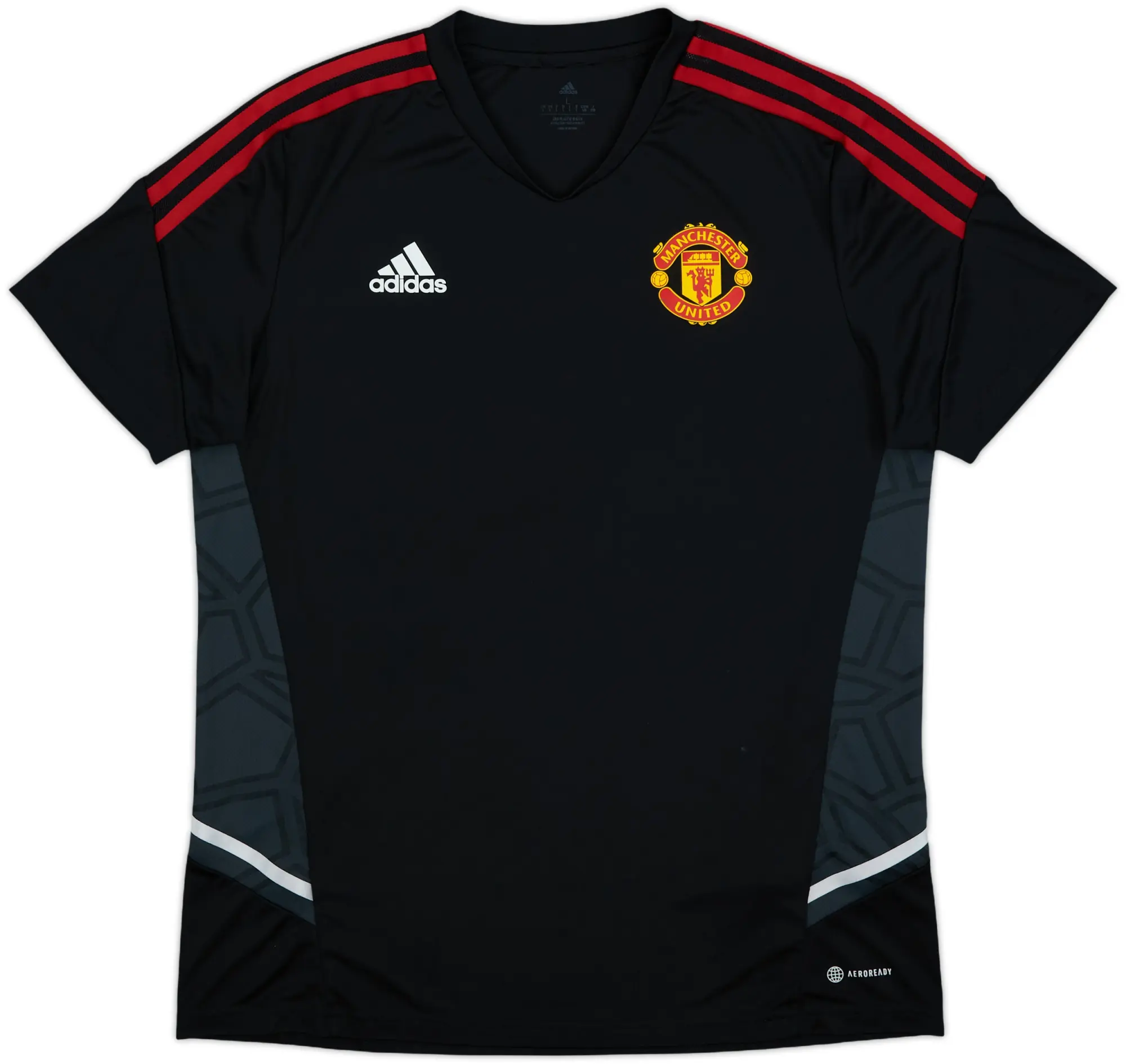 2021-22 Manchester United adidas Training Shirt - 10/10 - (L)