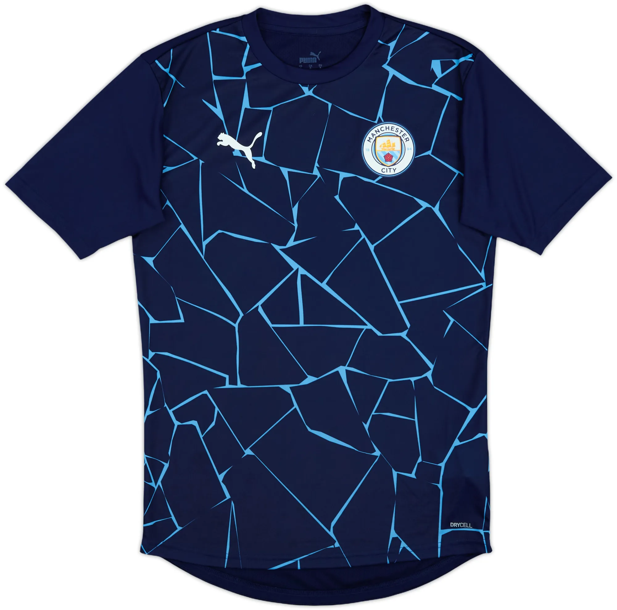 Puma Manchester City Mens SS Pre-Match Home Shirt 2020/21