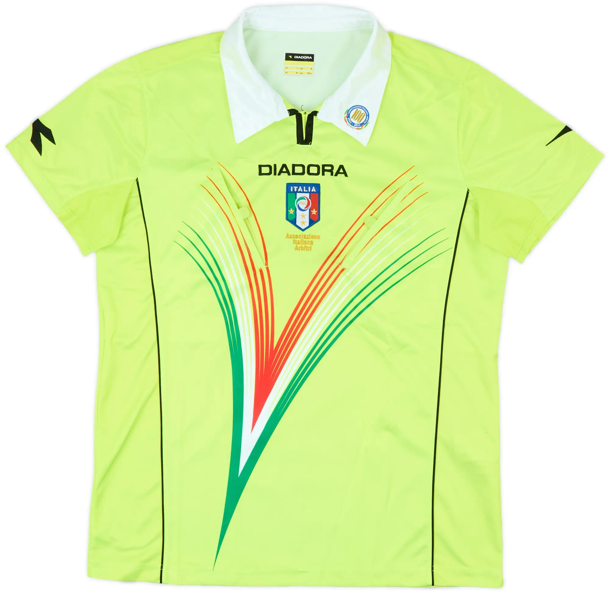 2011-12 Italy Diadora Referee Shirt - 9/10 - (Women's M)