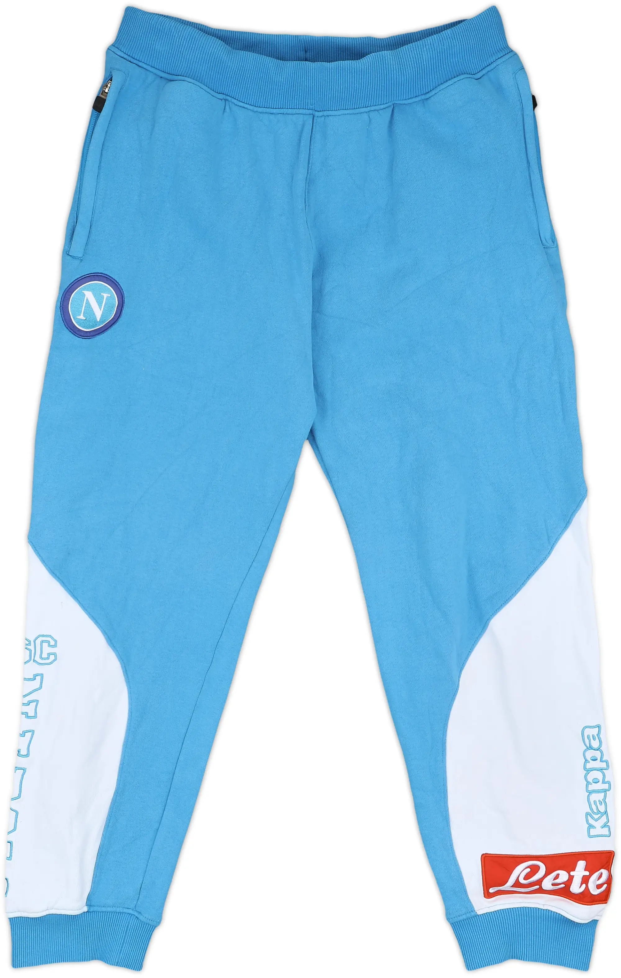 2016-17 Napoli Kappa Track Pants/Bottoms - 9/10 - (XL)