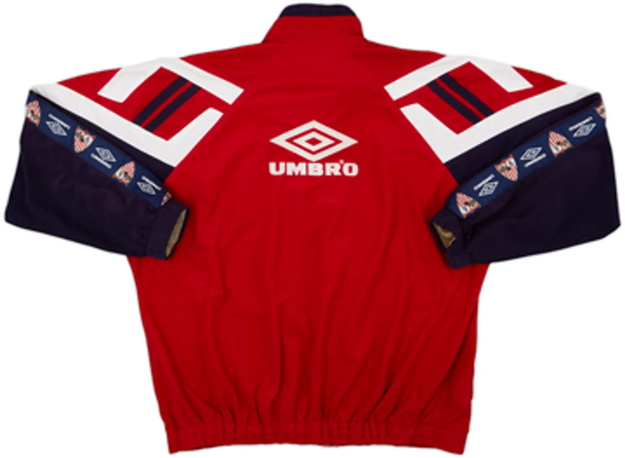 1998-99 Sevilla Umbro Track Jacket - 8/10 - (XL.Boys)