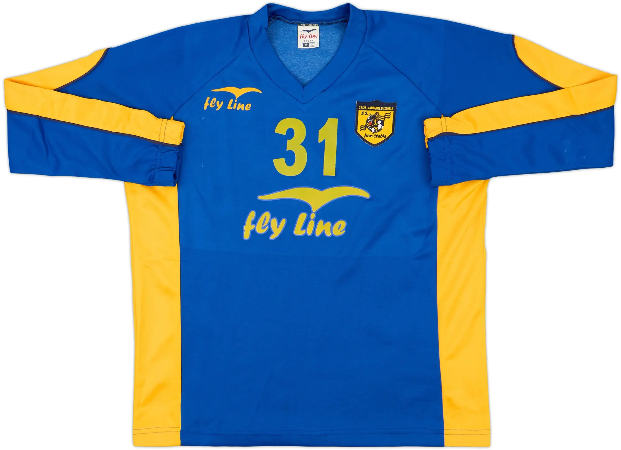 2006-07 Juve Stabia Fly Line Player Issue Drill Top #31 - 7/10 - (M)