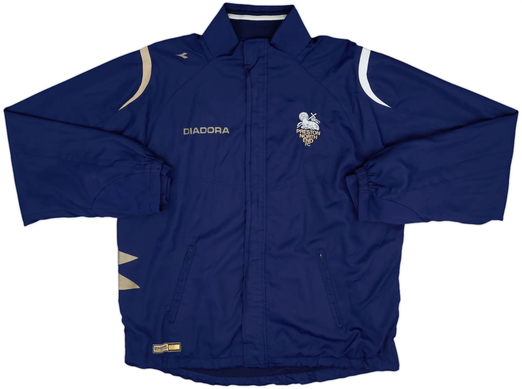 2005-06 Preston North End Diadora Track Jacket - 7/10 - (L)