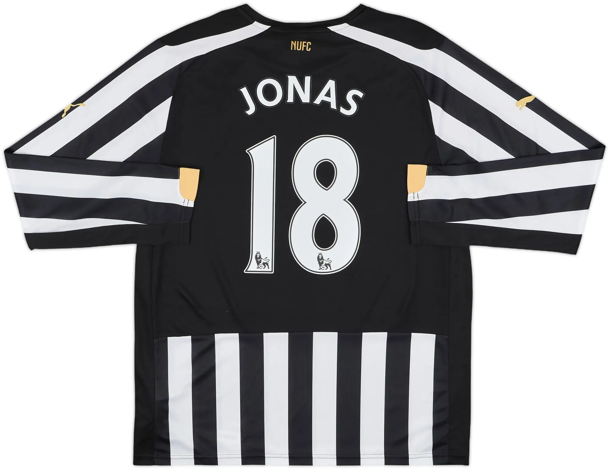 Puma Newcastle United Mens LS Home Shirt 2014/15