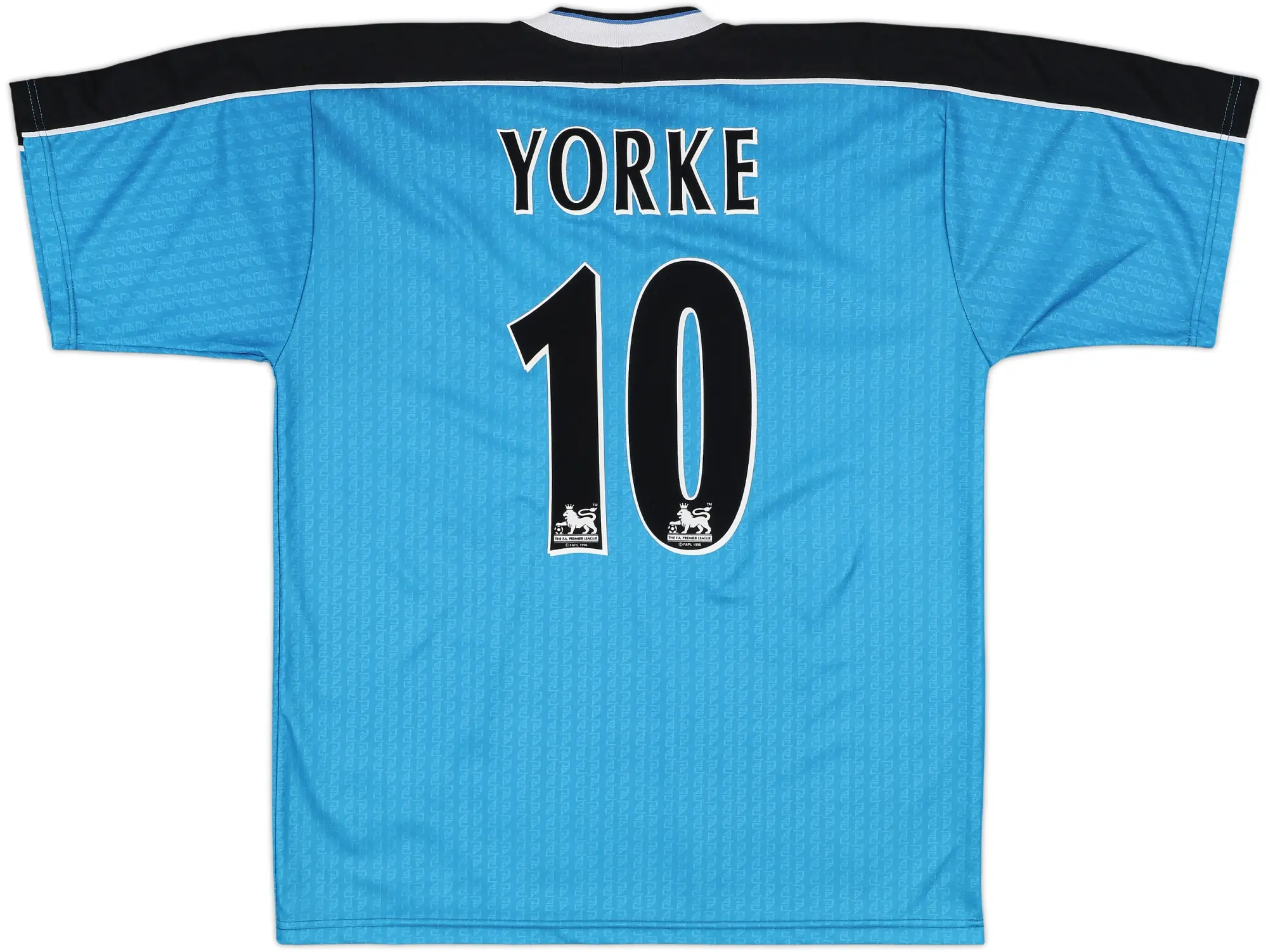 1998-99 Aston Villa Away Shirt Yorke #10 (XL)