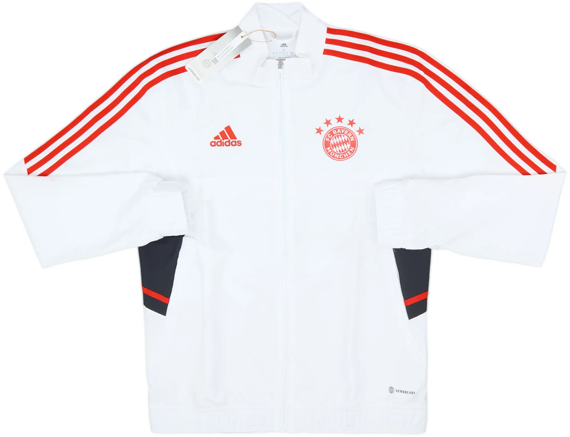2022-23 Bayern Munich adidas Track Jacket (S)