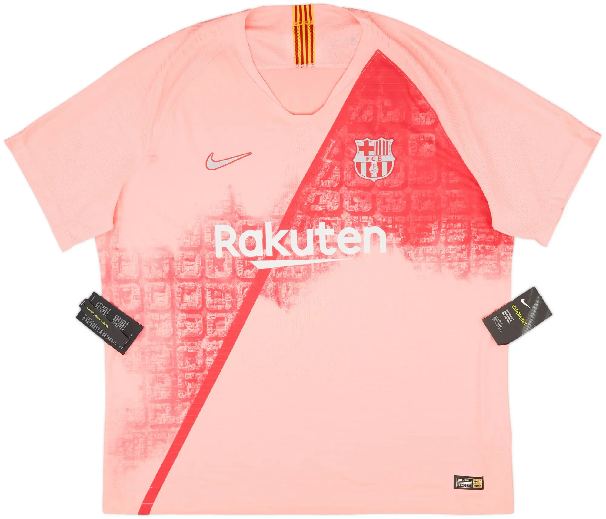 Nike Barcelona Mens SS Player Issue Third Shirt 2018/19