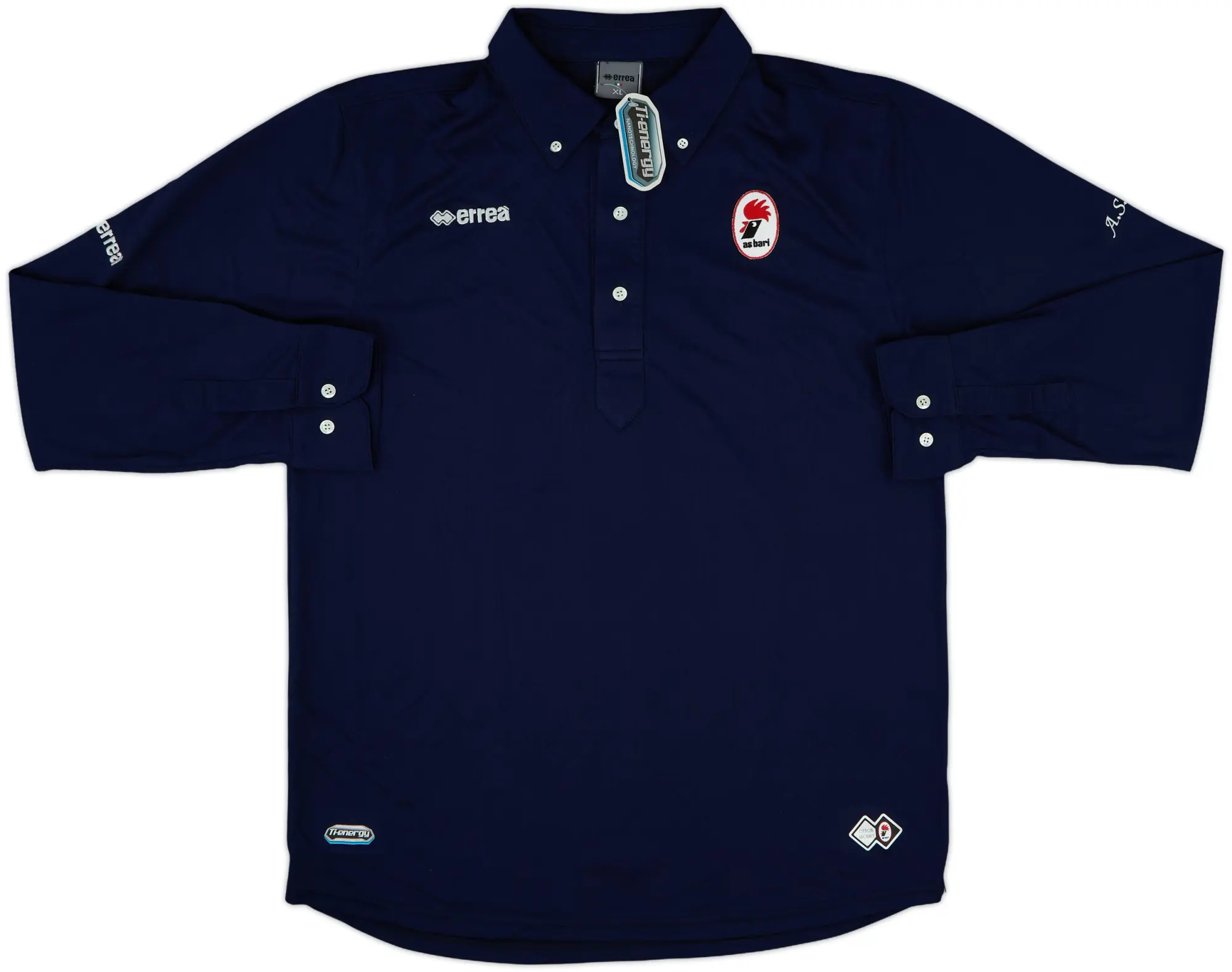 2007-08 Bari Errea Polo L/S Shirt (XL)