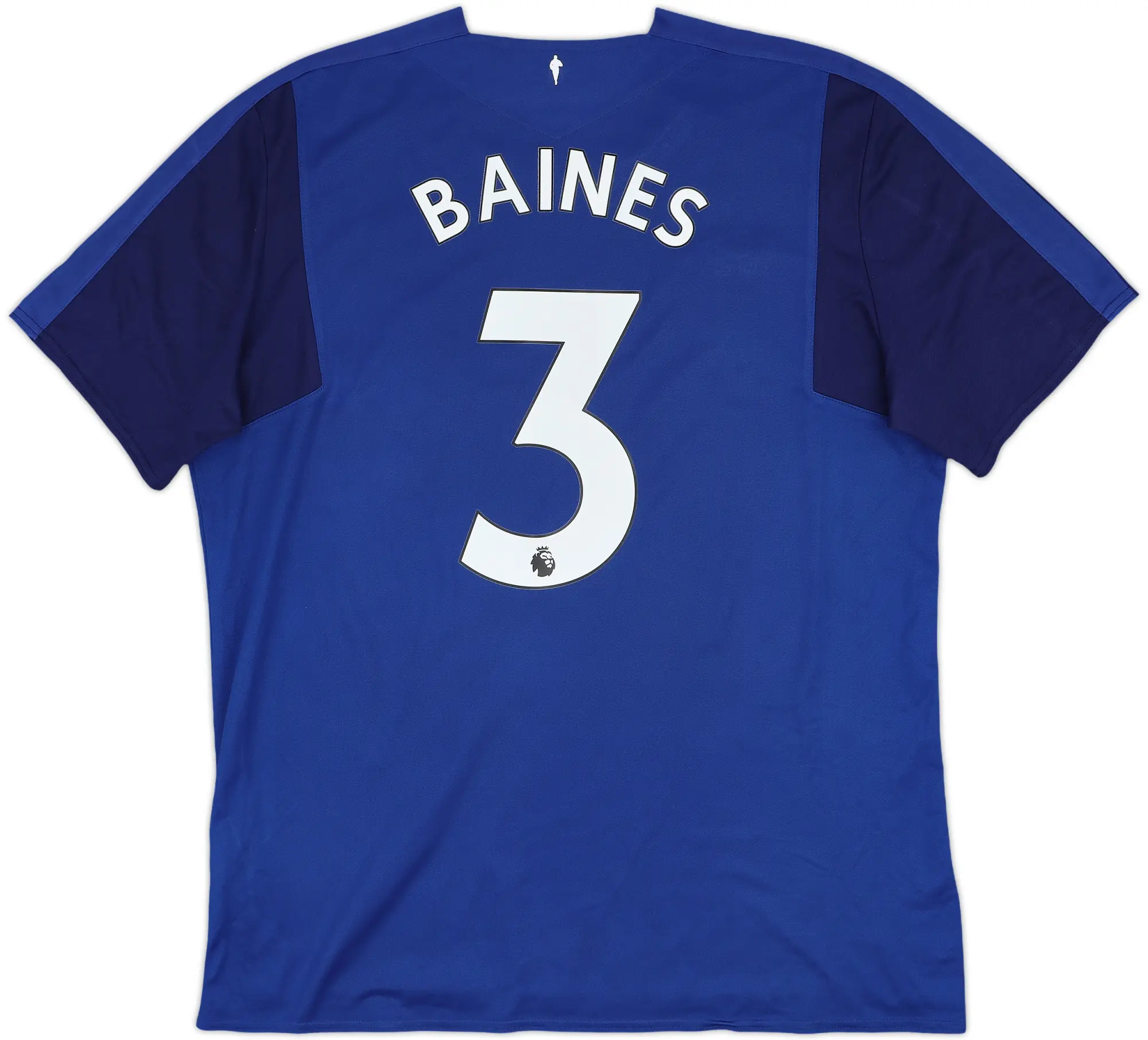 2017-18 Everton Home Shirt Baines #3 - 7/10 - (XXL)