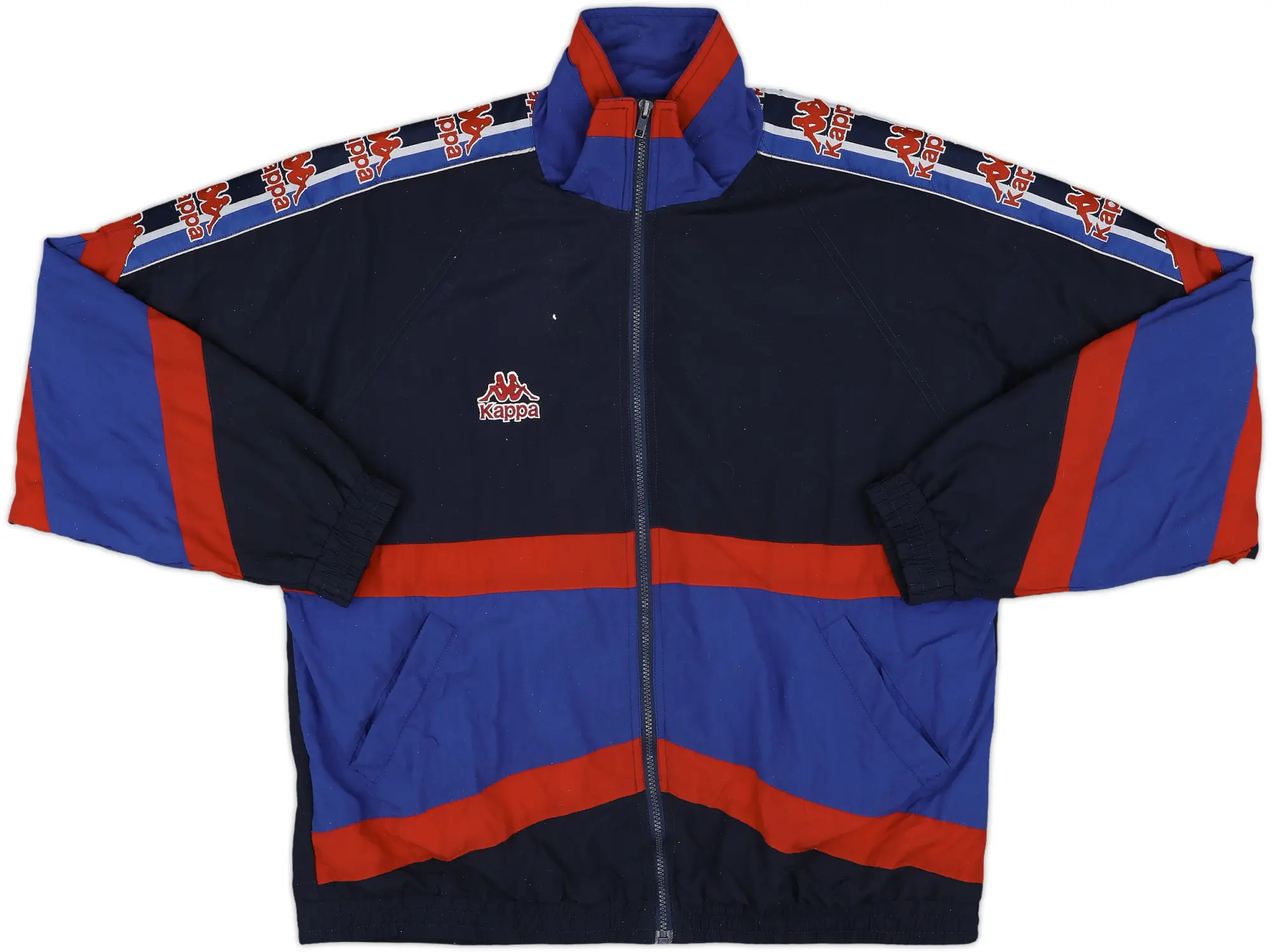 1995-96 Barcelona Kappa Track Jacket - 8/10 - (L)