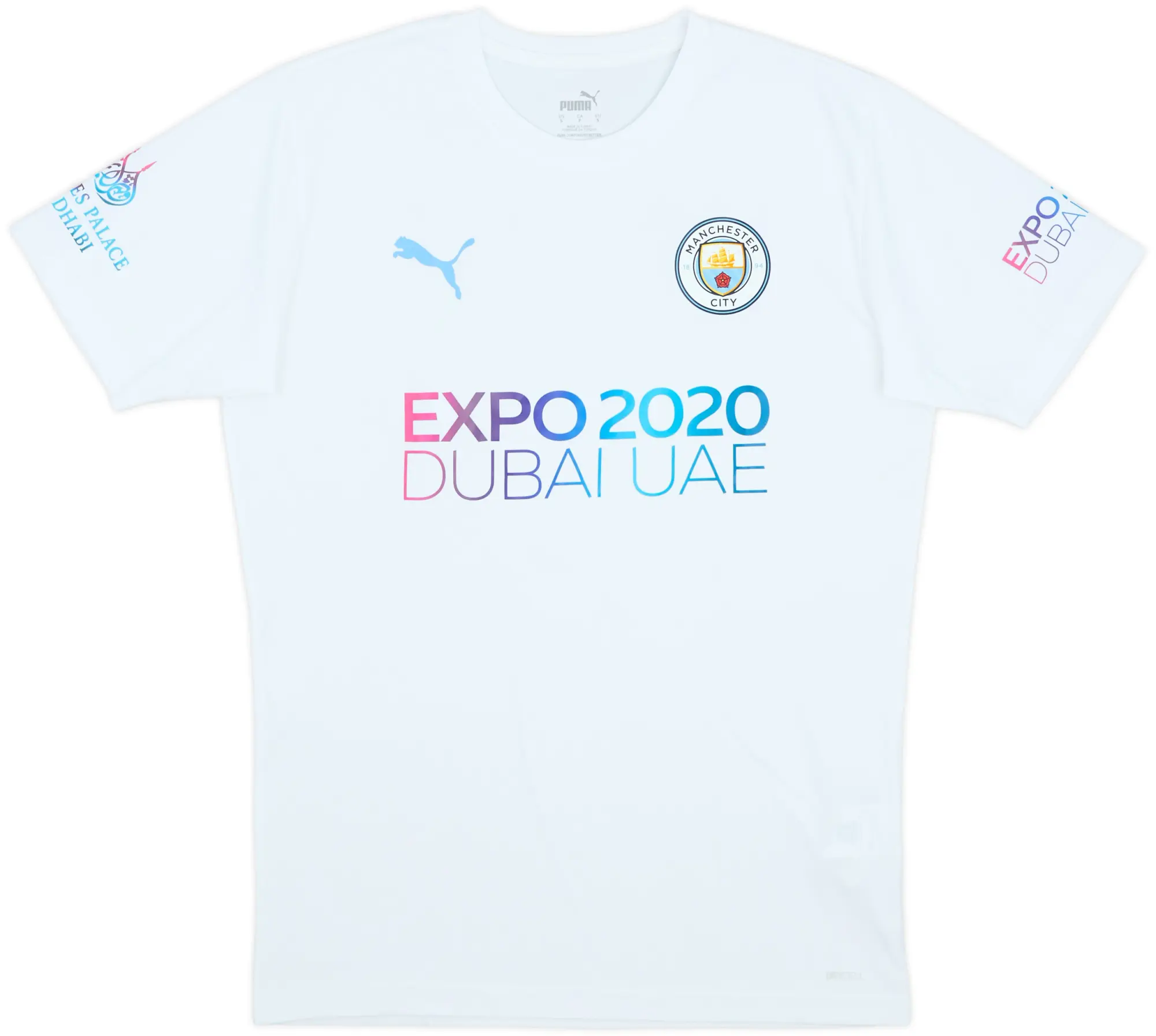 2020-21 Manchester City Puma Training Shirt - 10/10 - (S)