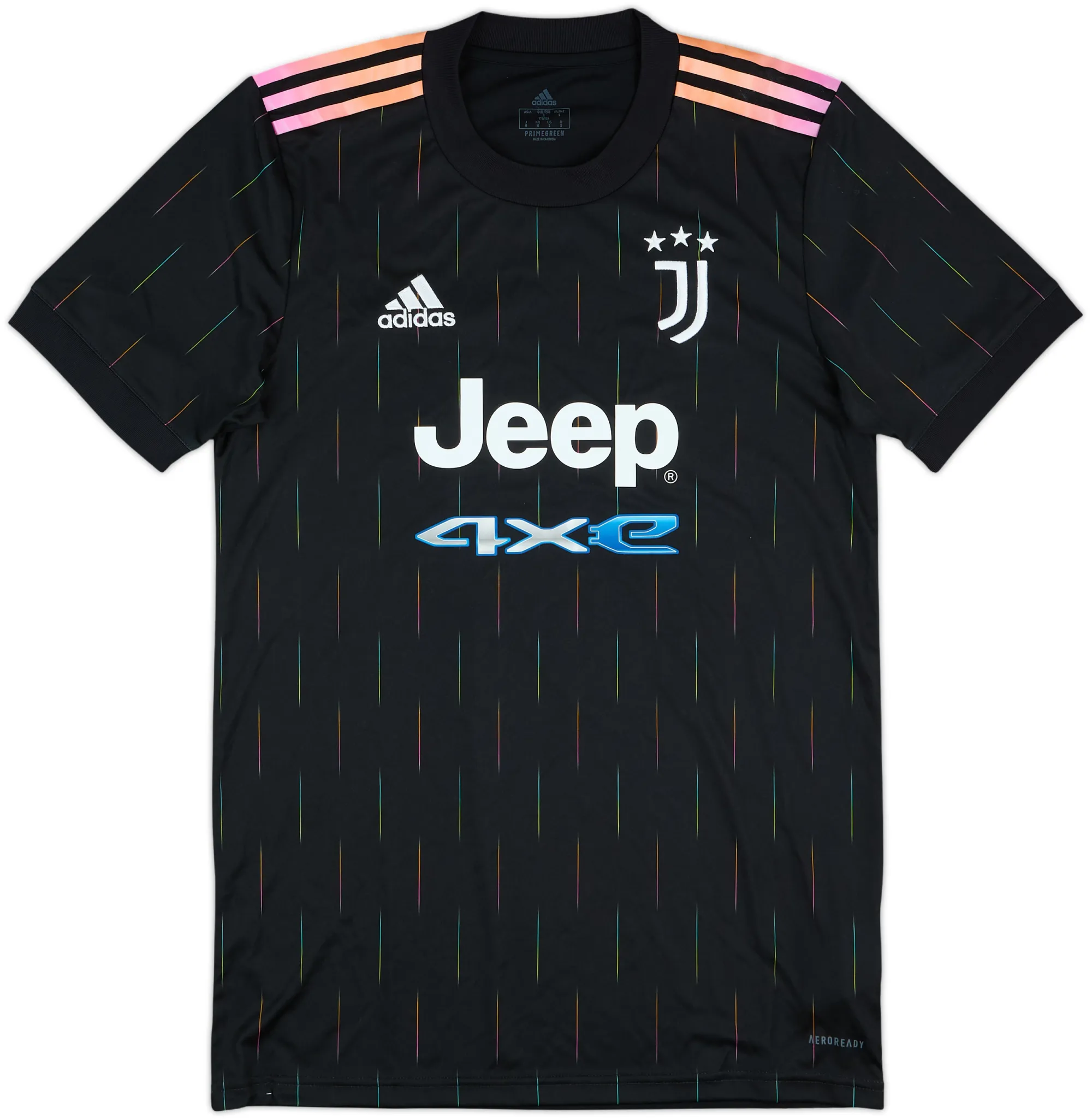 adidas Juventus Mens SS Away Shirt 2021/22