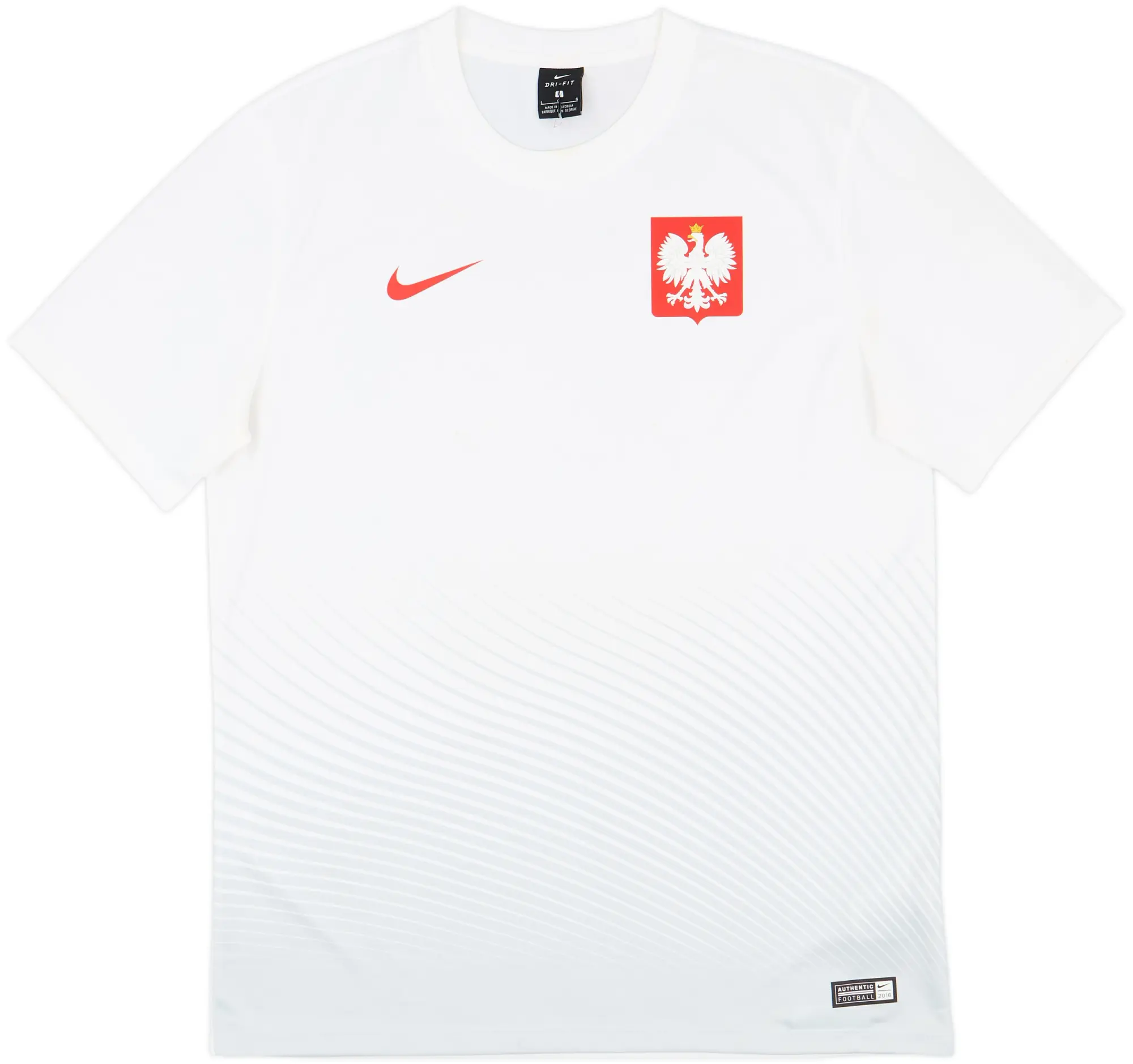 2016-18 Poland Basic Home Shirt - 7/10 - (L)