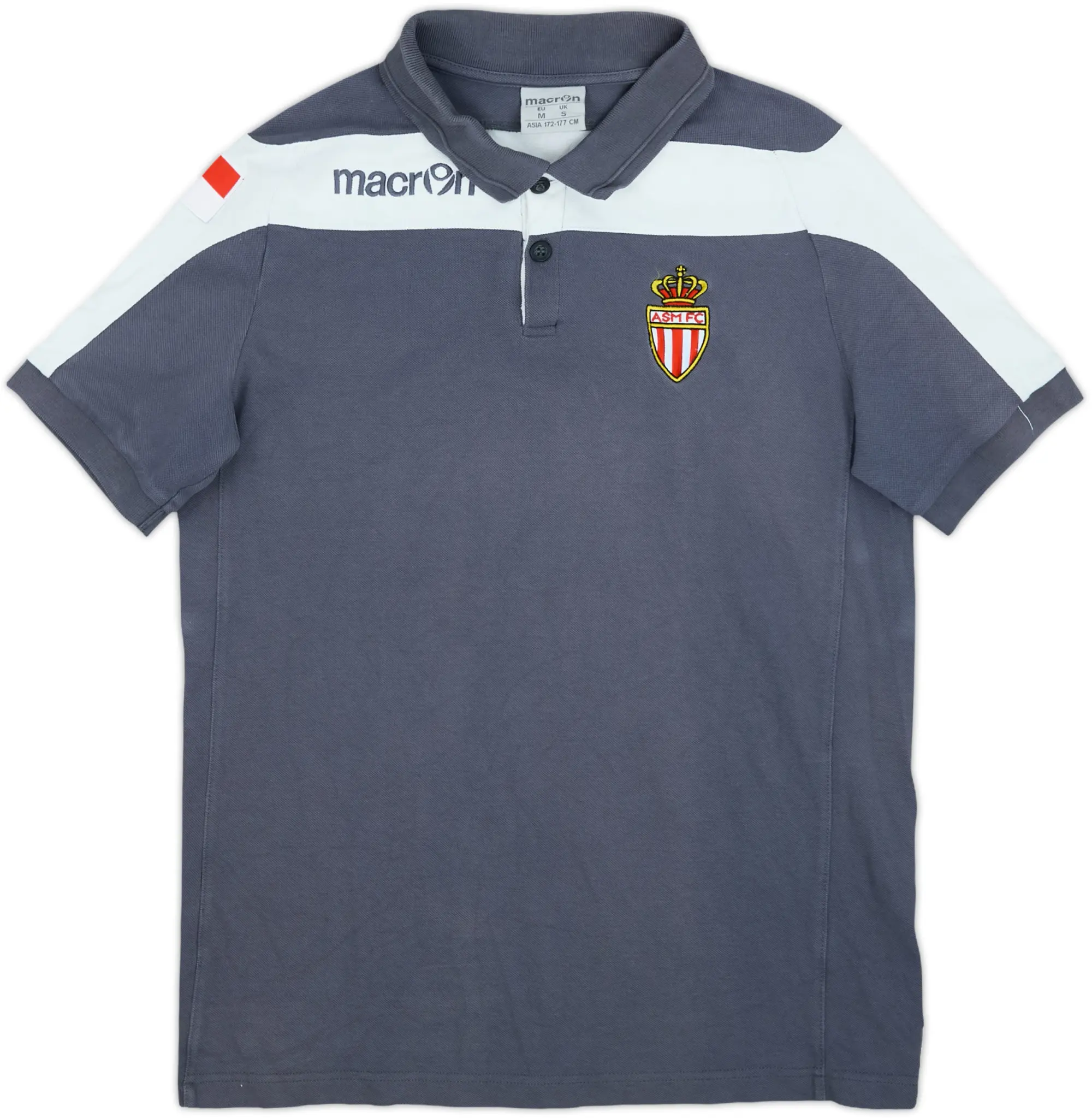 2012-13 Monaco Macron Polo Shirt - 8/10 - (S)
