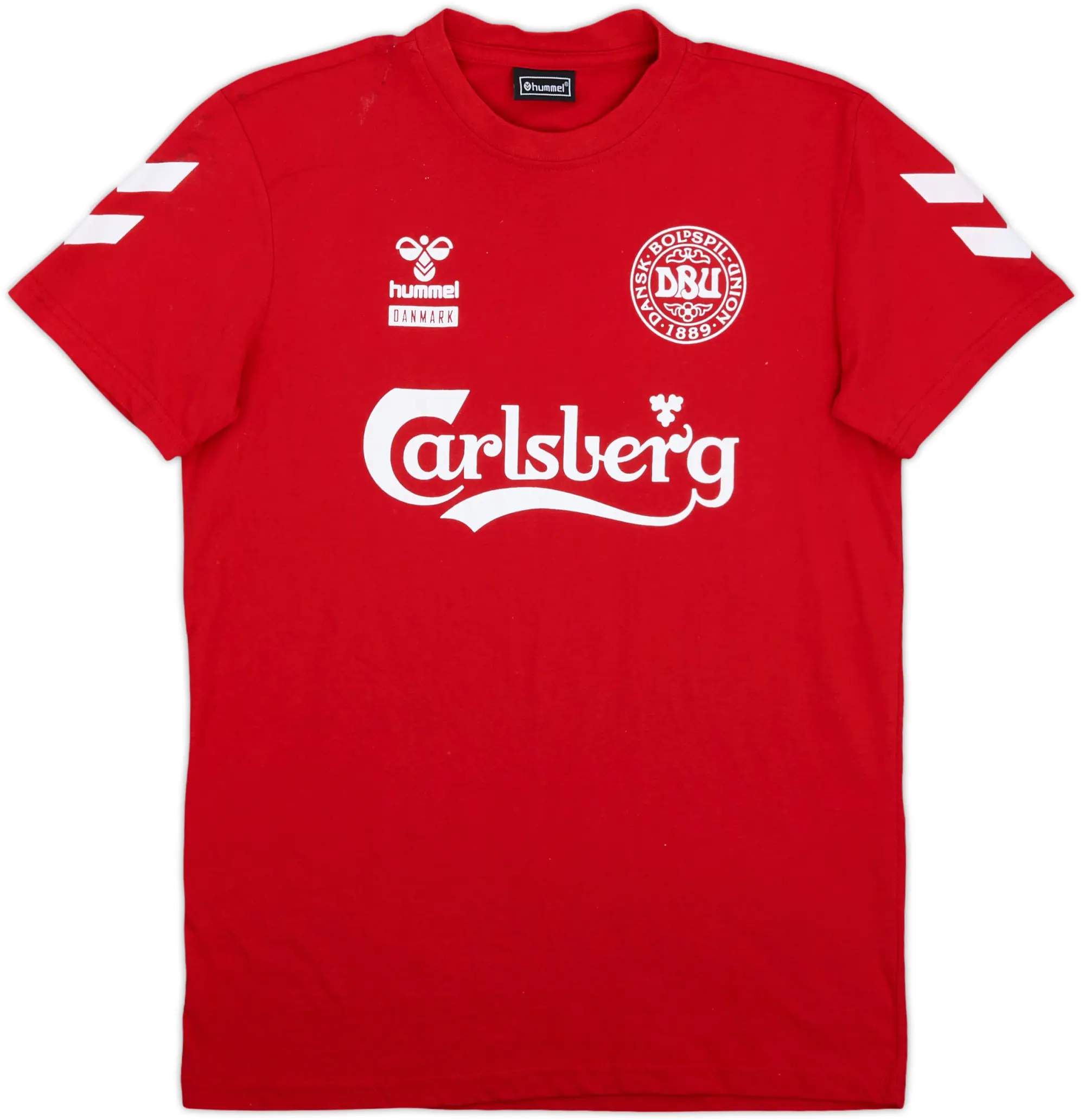 Hummel Denmark Mens SS Home Shirt 2016