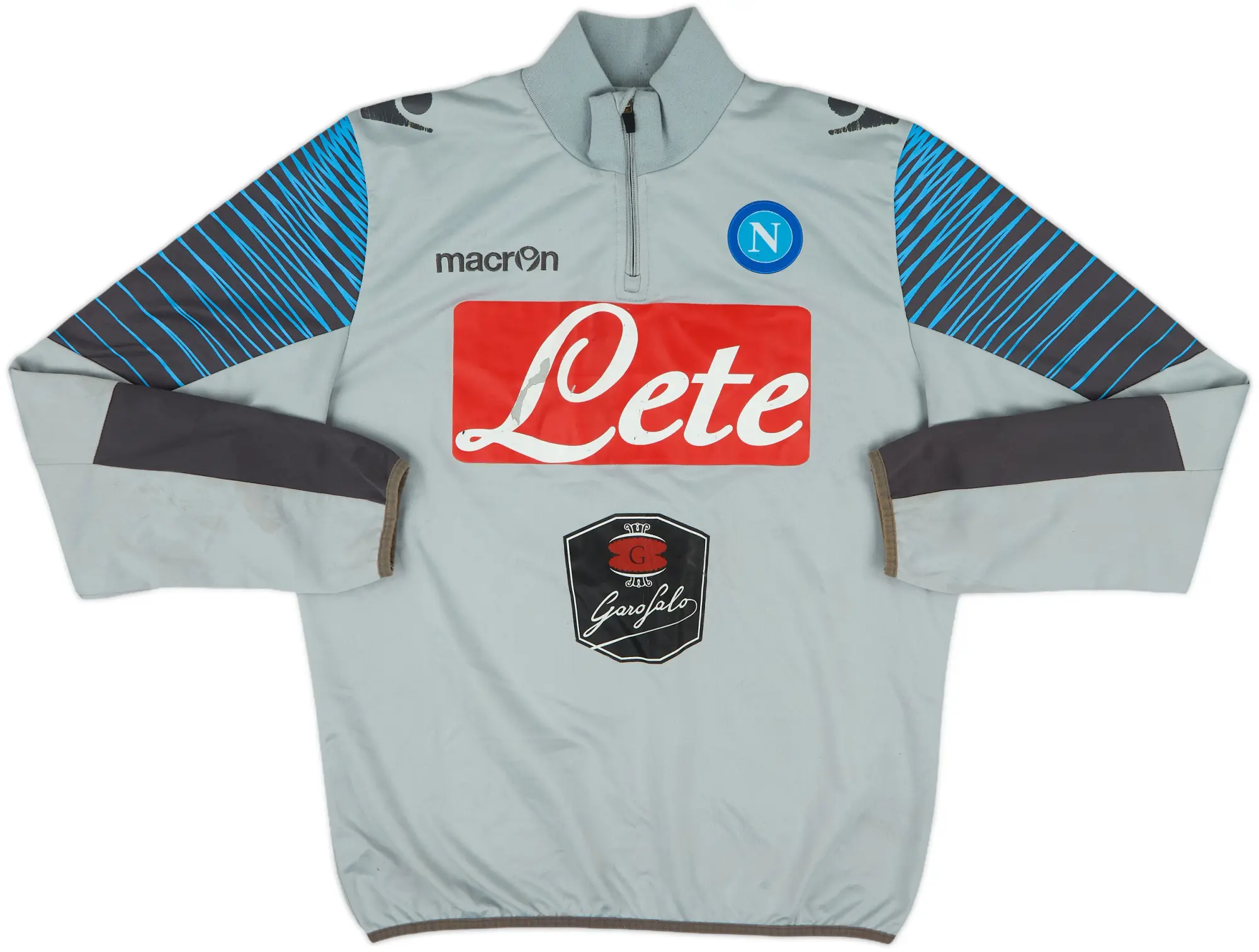 2014-15 Napoli Macron Training Top - 6/10 - (L)