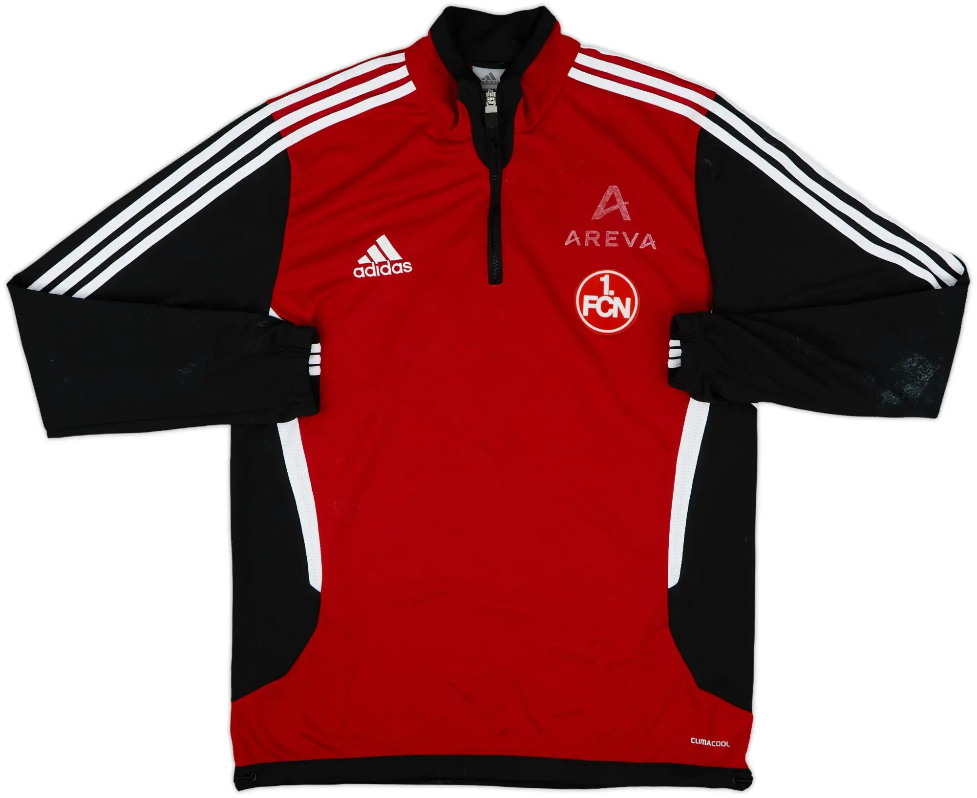2011-12 Nurnberg adidas 1/4 Zip Drill Top - 3/10 - (L)