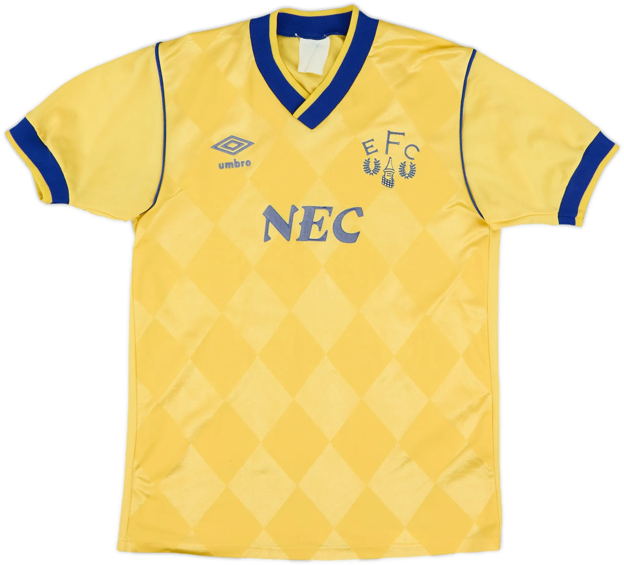 Umbro Everton Mens SS Away Shirt 1986/88
