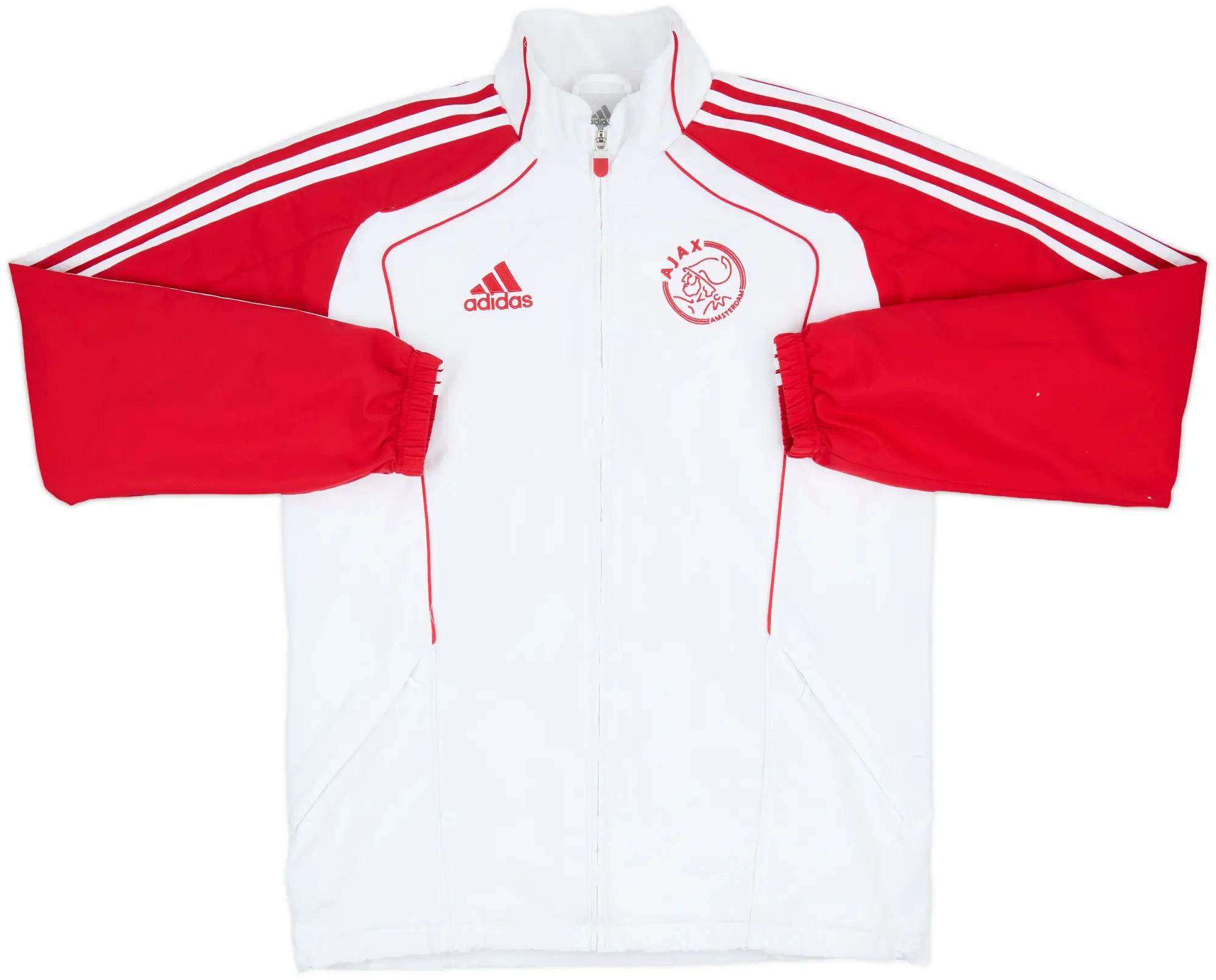 2010-11 Ajax adidas Track Jacket - 8/10 - (M)