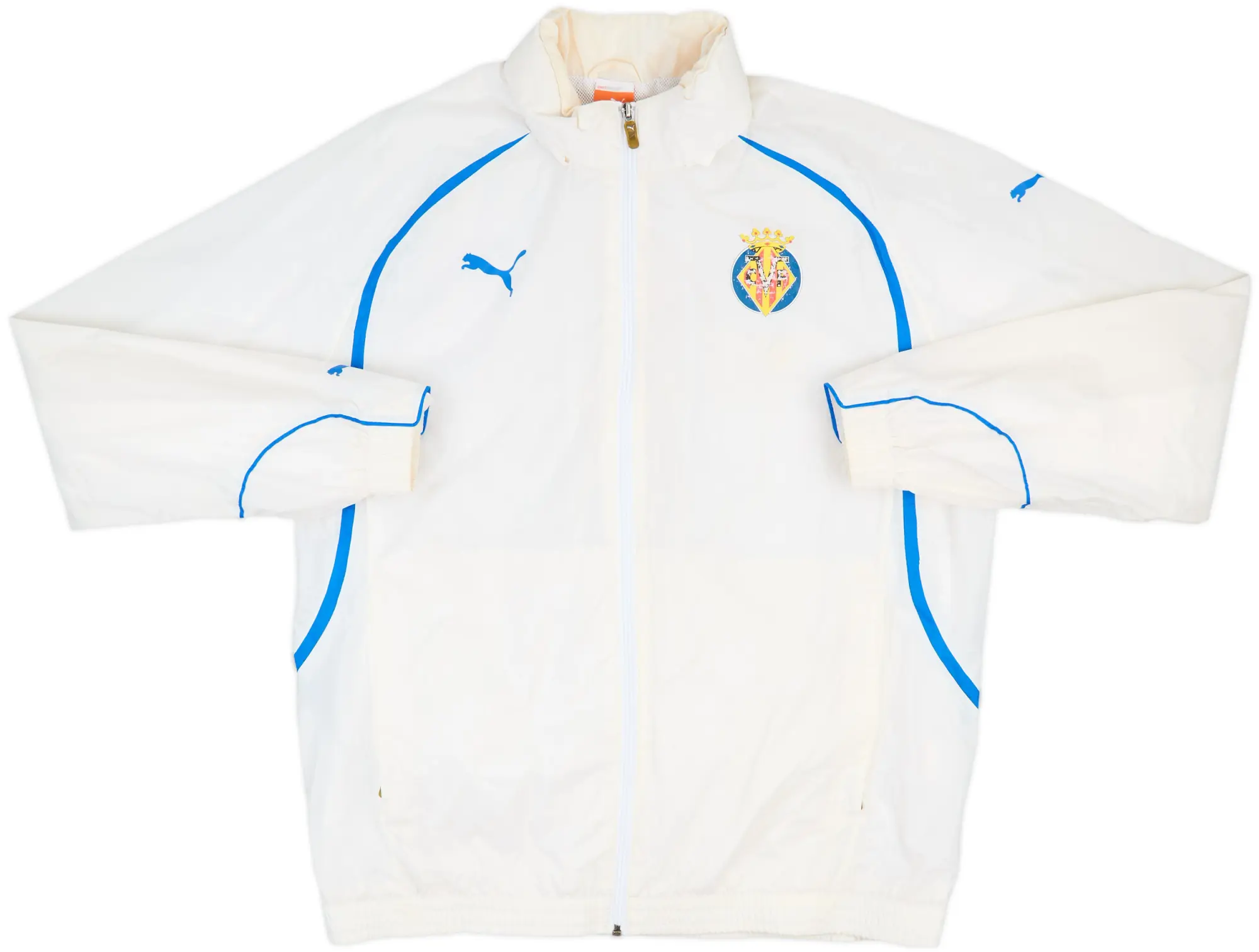 2011-12 Villarreal Puma Hooded Rain Jacket - 5/10 - (L)