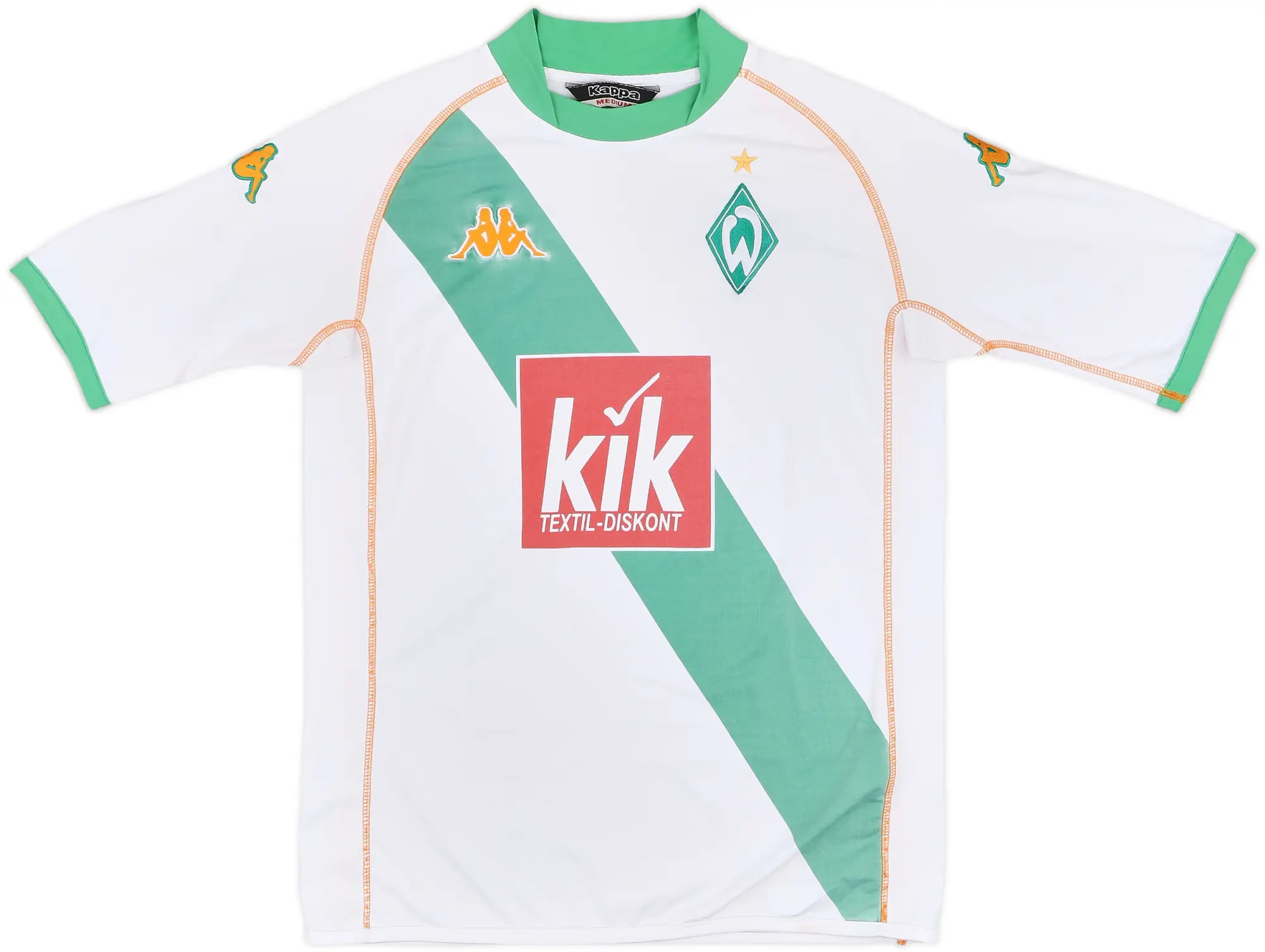 Kappa Werder Bremen Mens SS Away Shirt 2004/05
