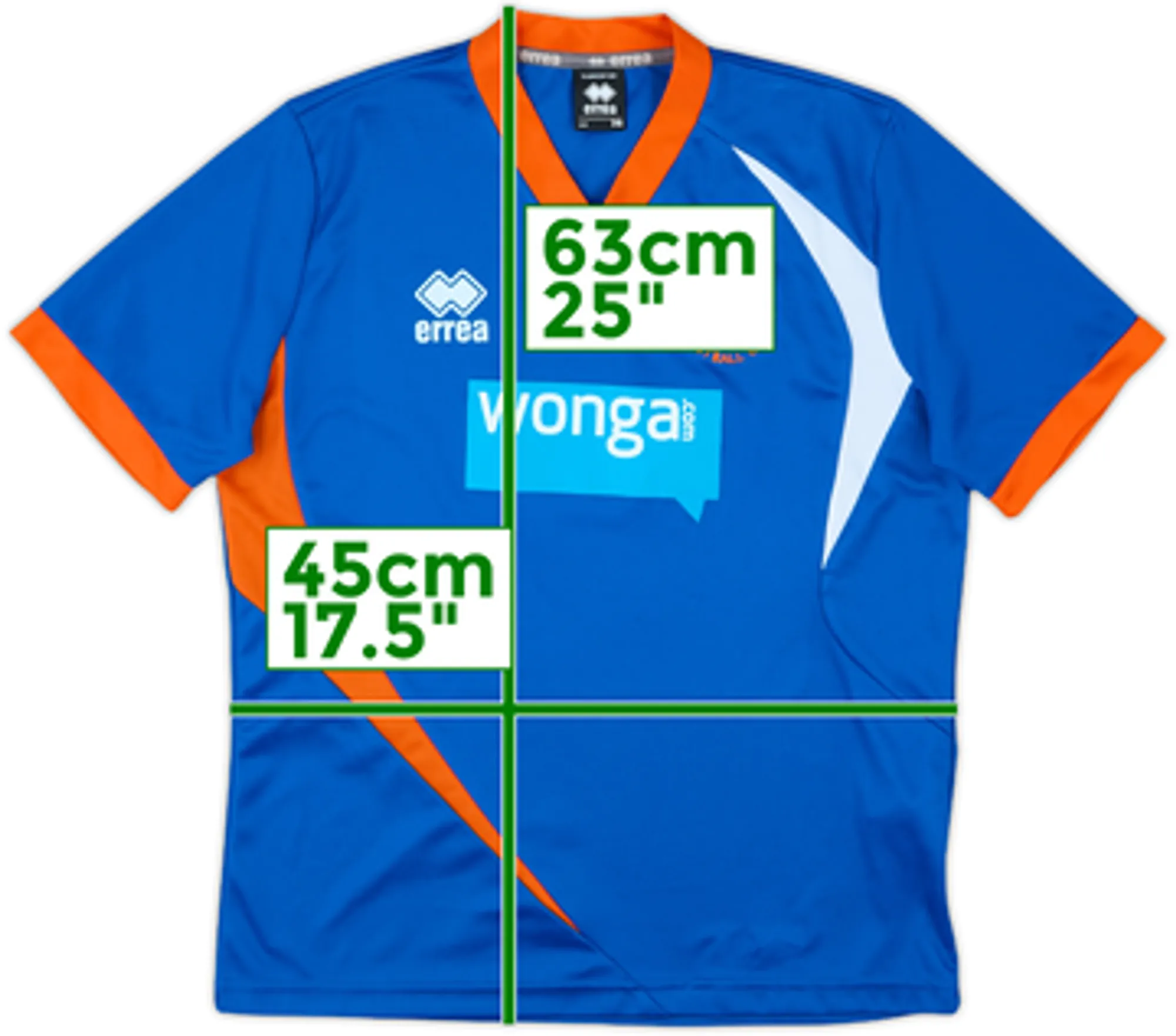 Errea Blackpool Boys SS Home Shirt 2013/14