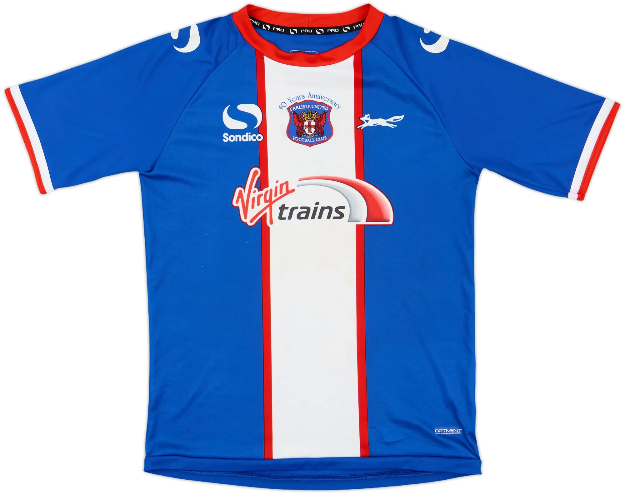 Home Carlisle United Boys SS Home Shirt 2014/15