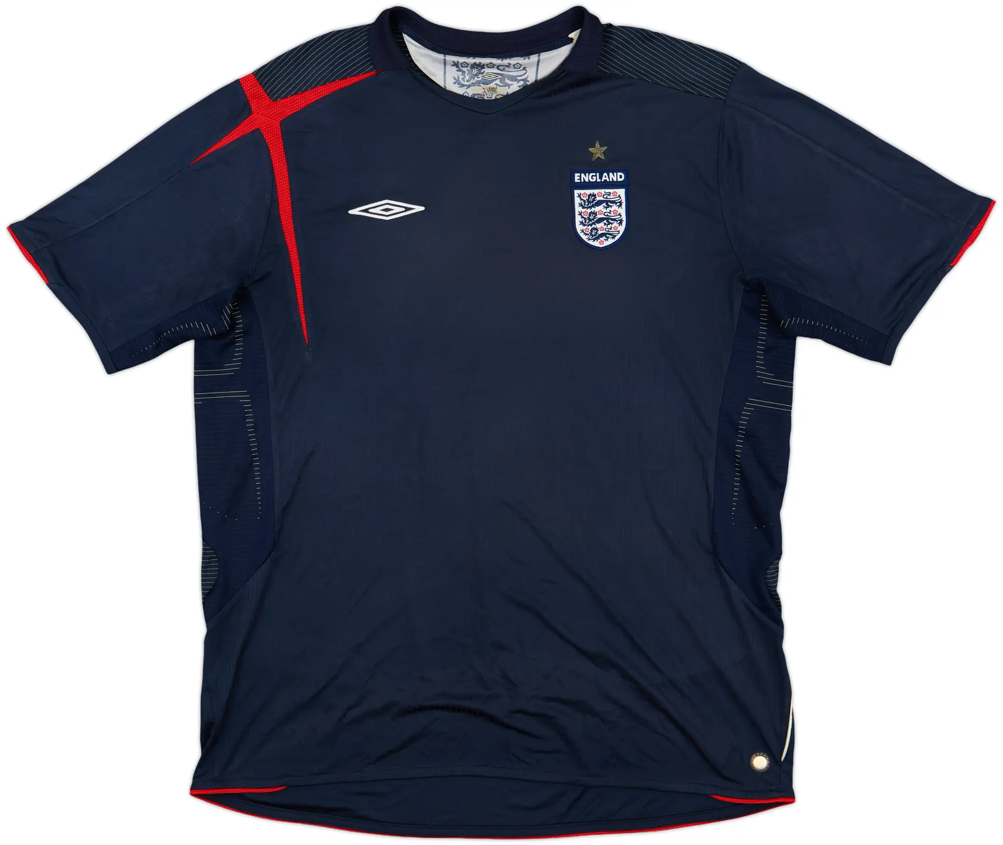 2005-06 England GK S/S Shirt - 6/10 - (XXL)