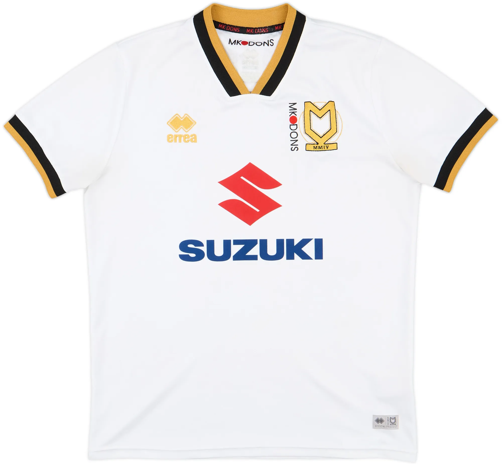 Errea Milton Keynes Dons Mens SS Home Shirt 2020/21