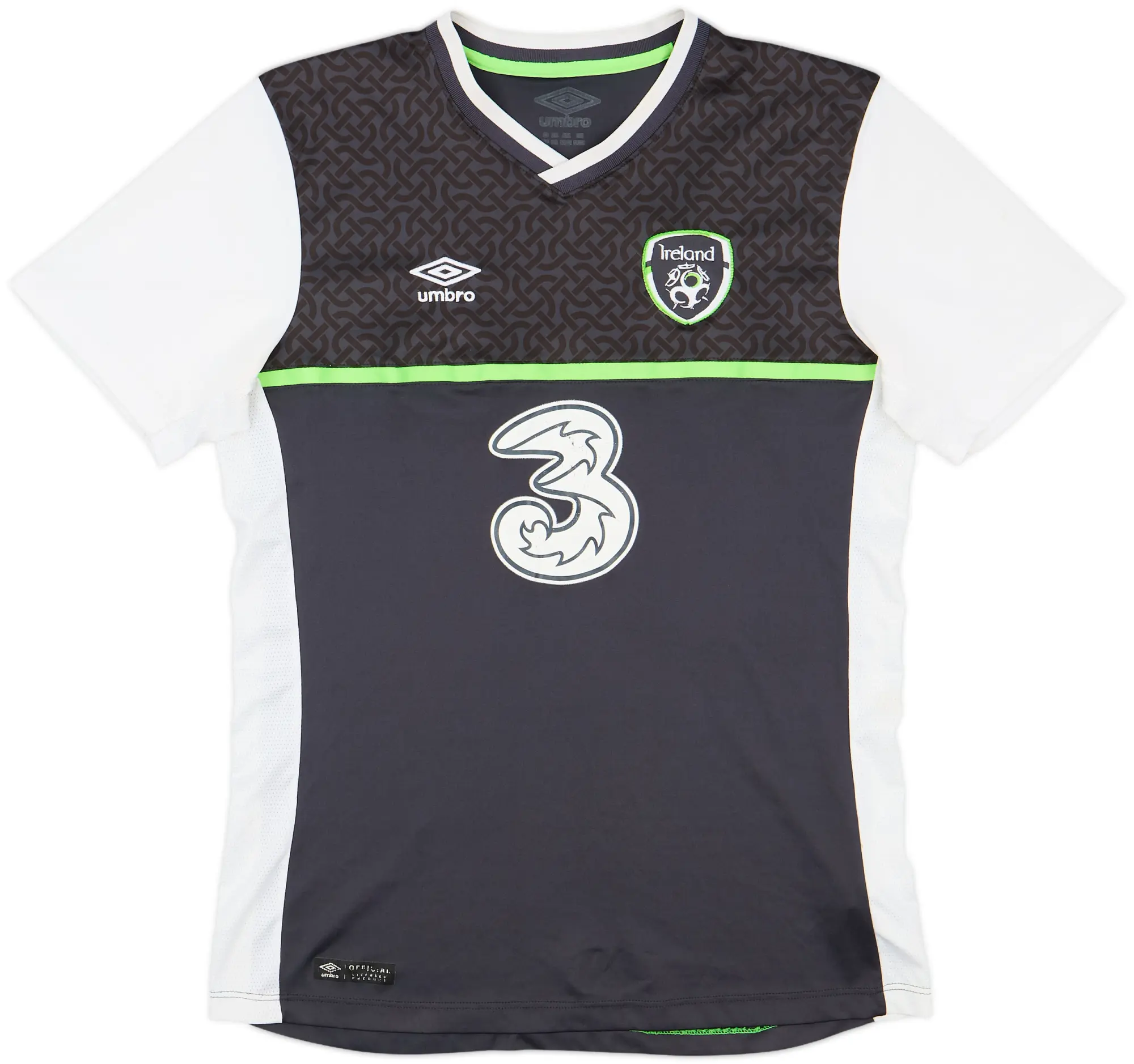 2015-16 Ireland Umbro Third Shirt - 6/10 - (XL.Boys)