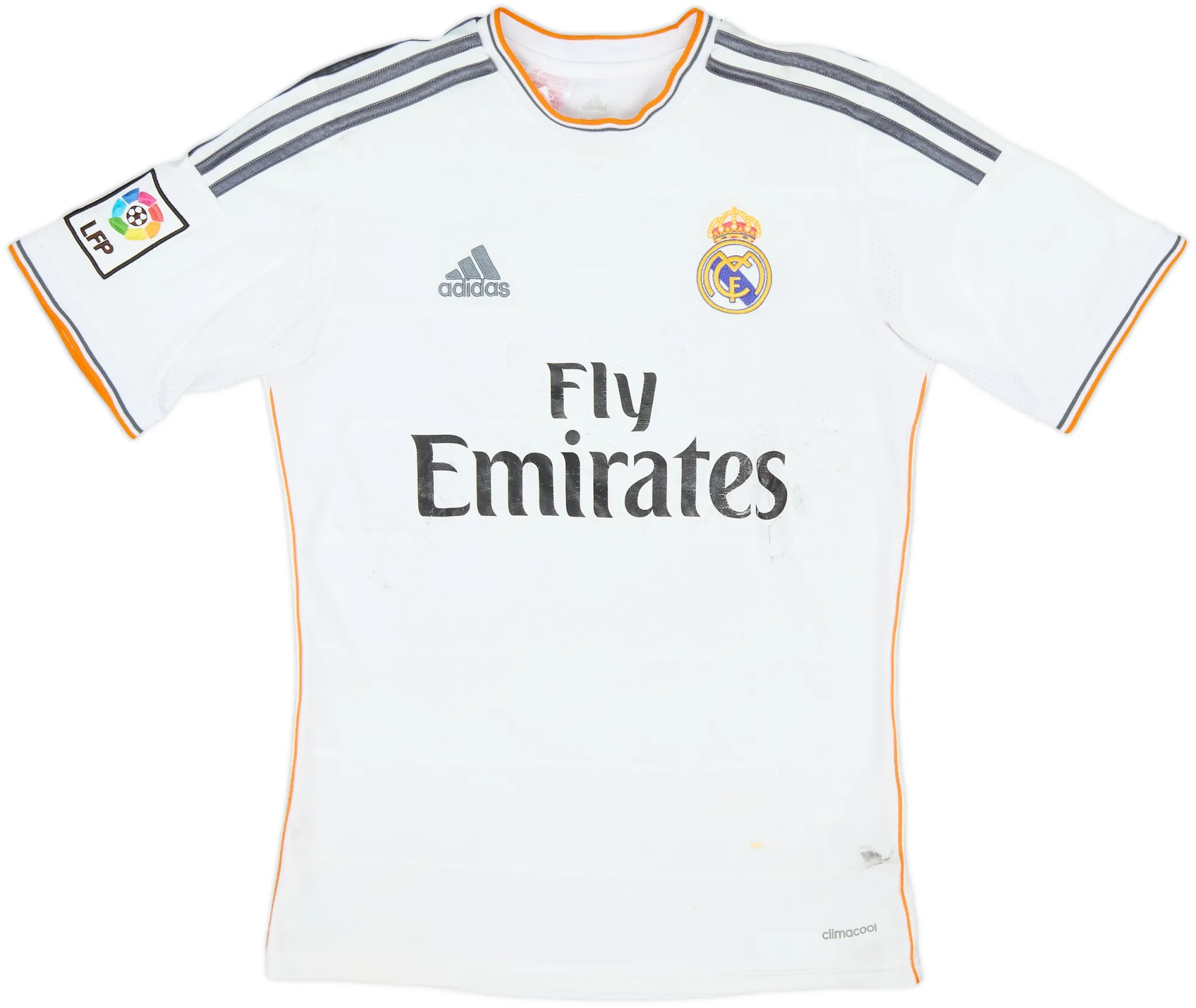 adidas Real Madrid Boys SS Home Shirt 2013/14