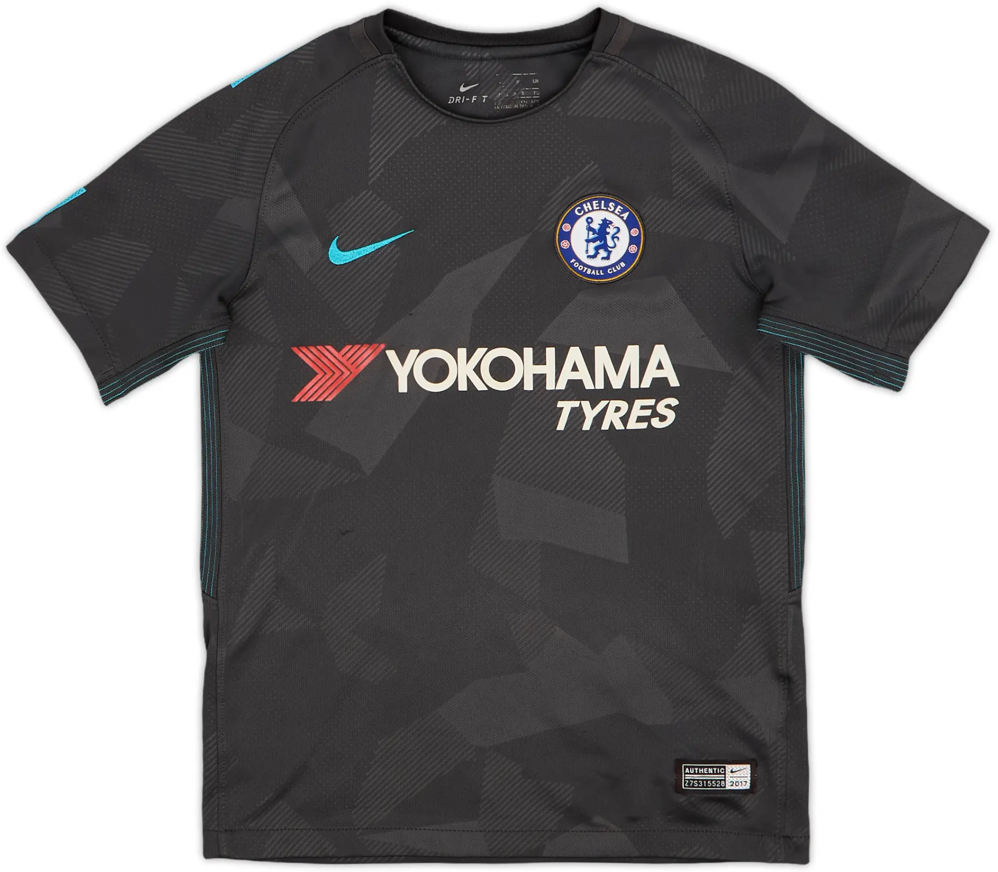 2017-18 Chelsea Third Shirt - 8/10 - (M.Boys)