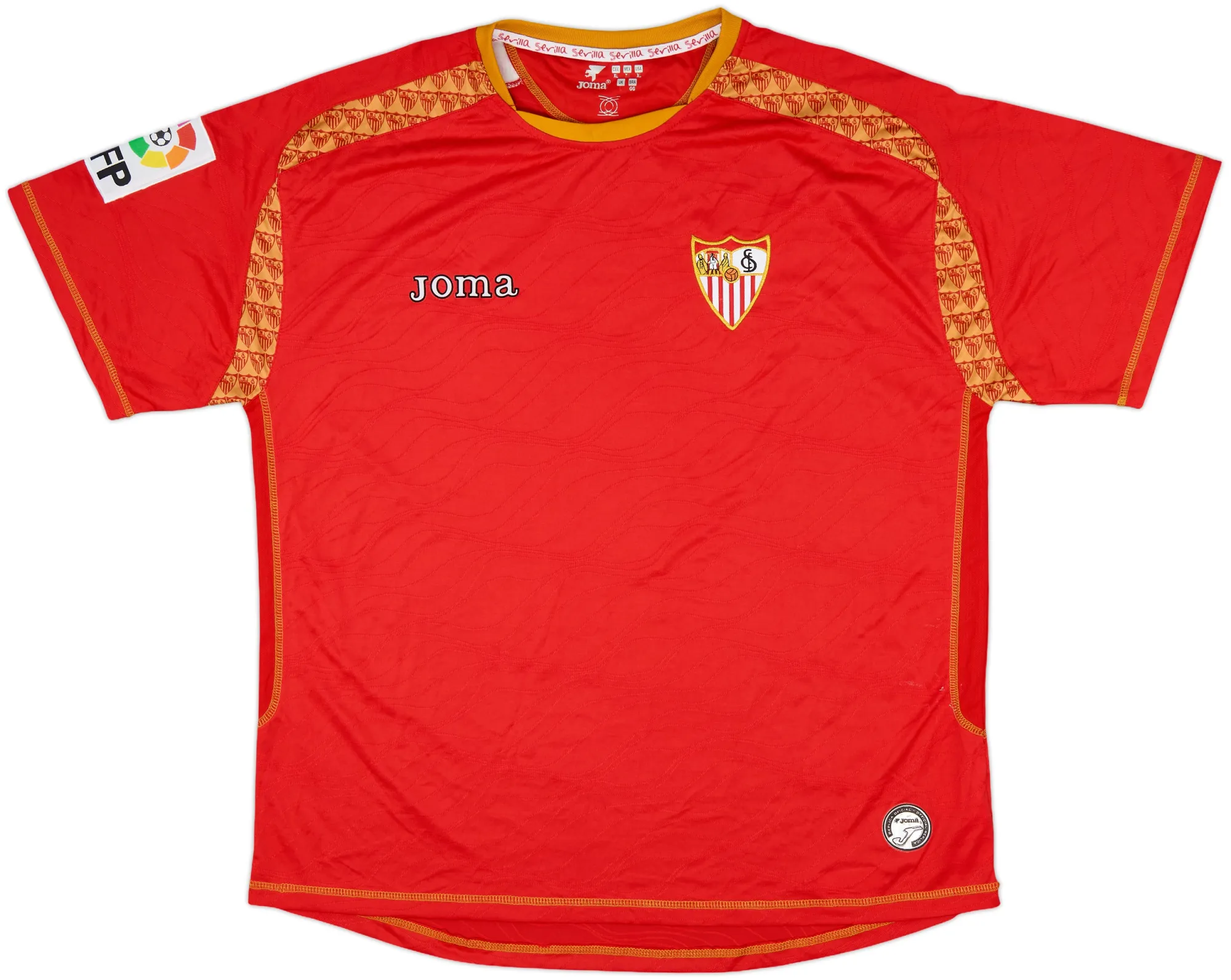 Joma Sevilla Mens SS Away Shirt 2008/09