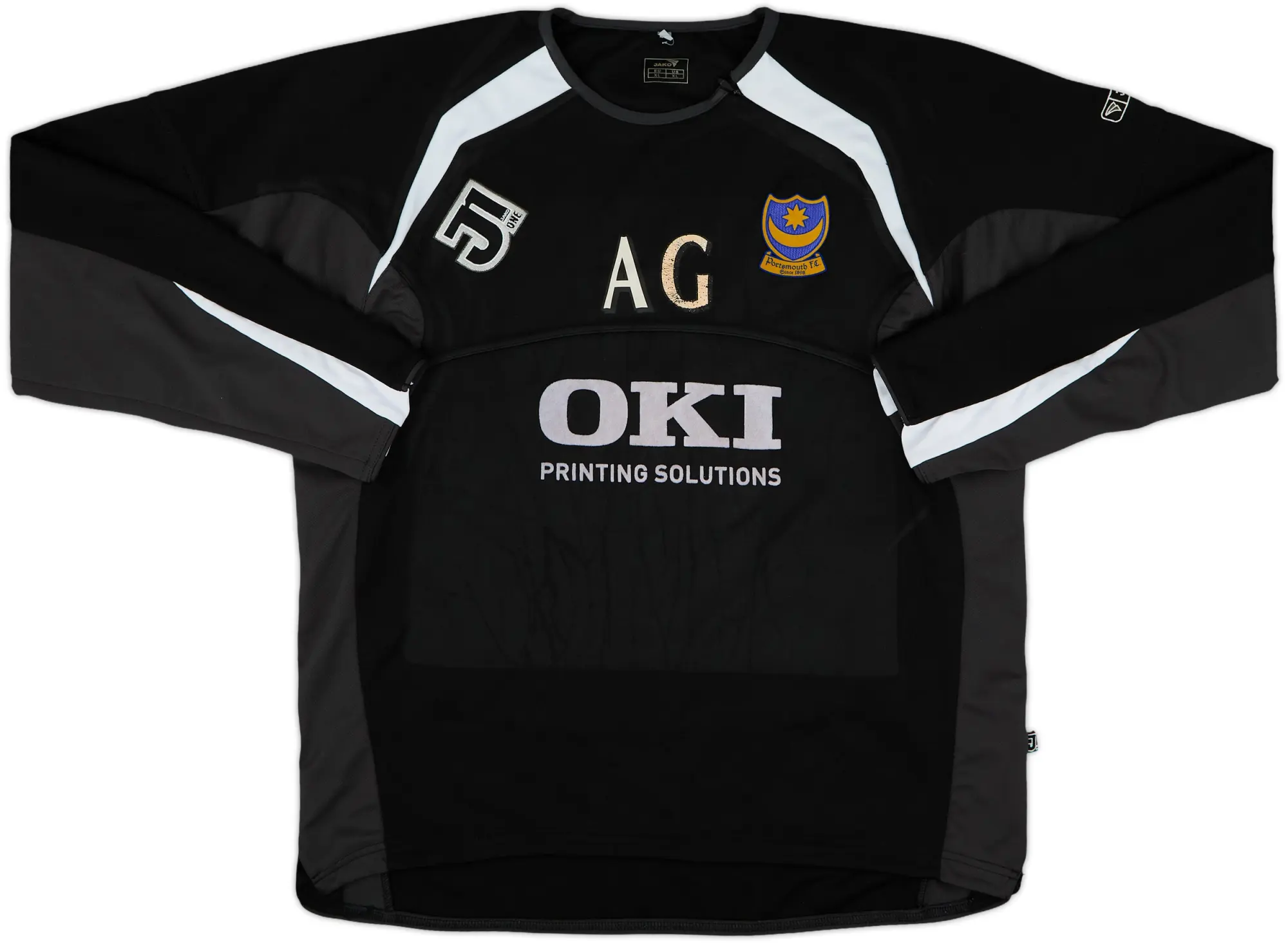 2005-06 Portsmouth Jako Staff Issue 1/4 Zip Drill Top AG - 7/10 - (XL)